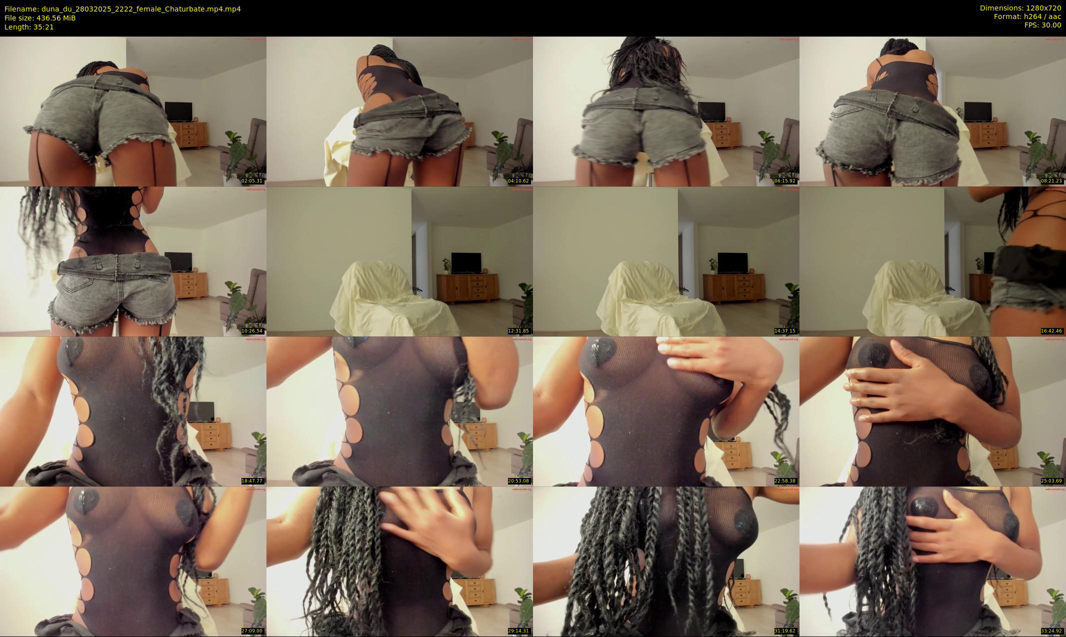 duna_du — 36 minute Chaturbate female cam show recording, 720p, Mar 28, 2025