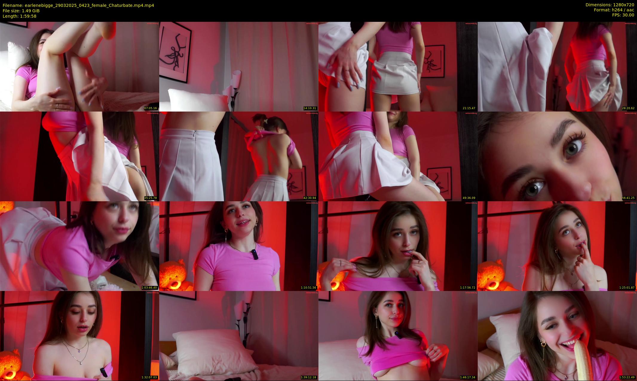 earlenebigge — 120 minute Chaturbate female cam show recording, 720p, Mar 29, 2025
