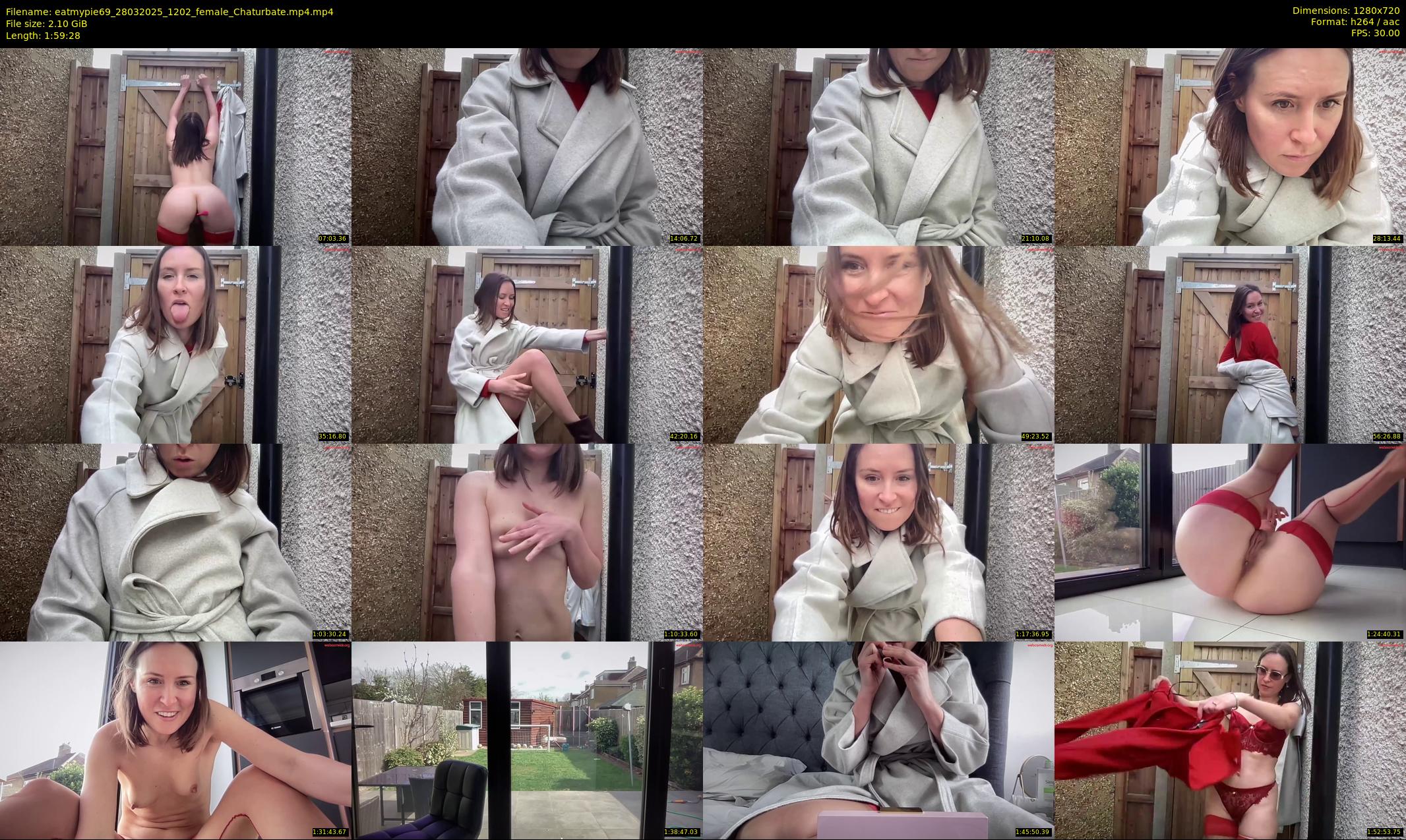 eatmypie69 — 120 minute Chaturbate female cam show recording, 720p, Mar 28, 2025