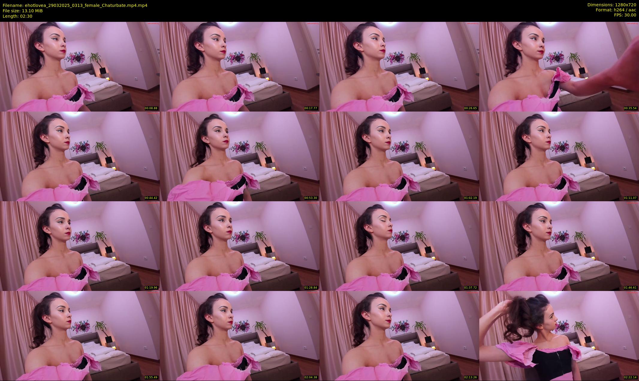 ehotlovea — 3 minute Chaturbate female cam show recording, 720p, Mar 29, 2025