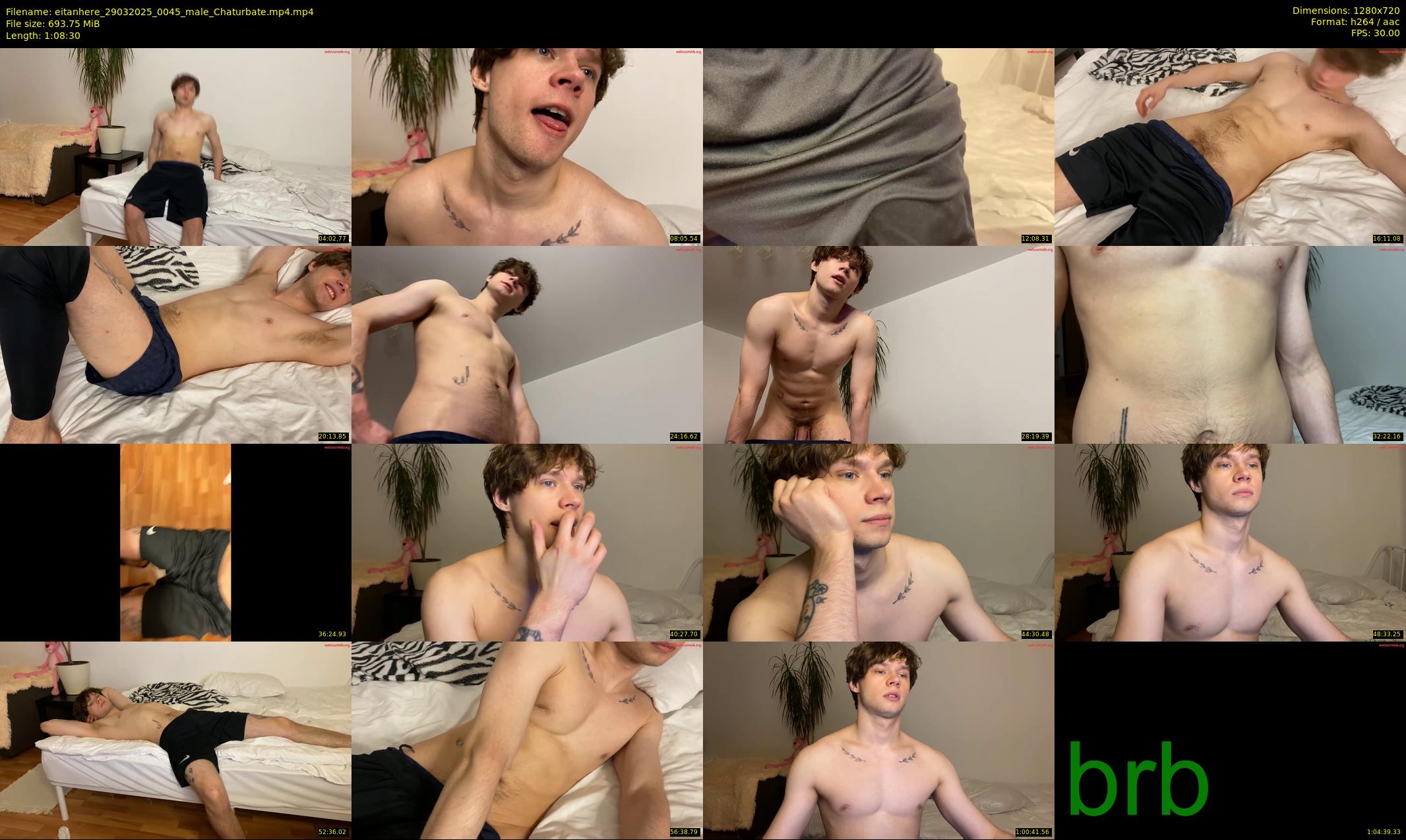 eitanhere — 69 minute Chaturbate male cam show recording, 720p, Mar 29, 2025
