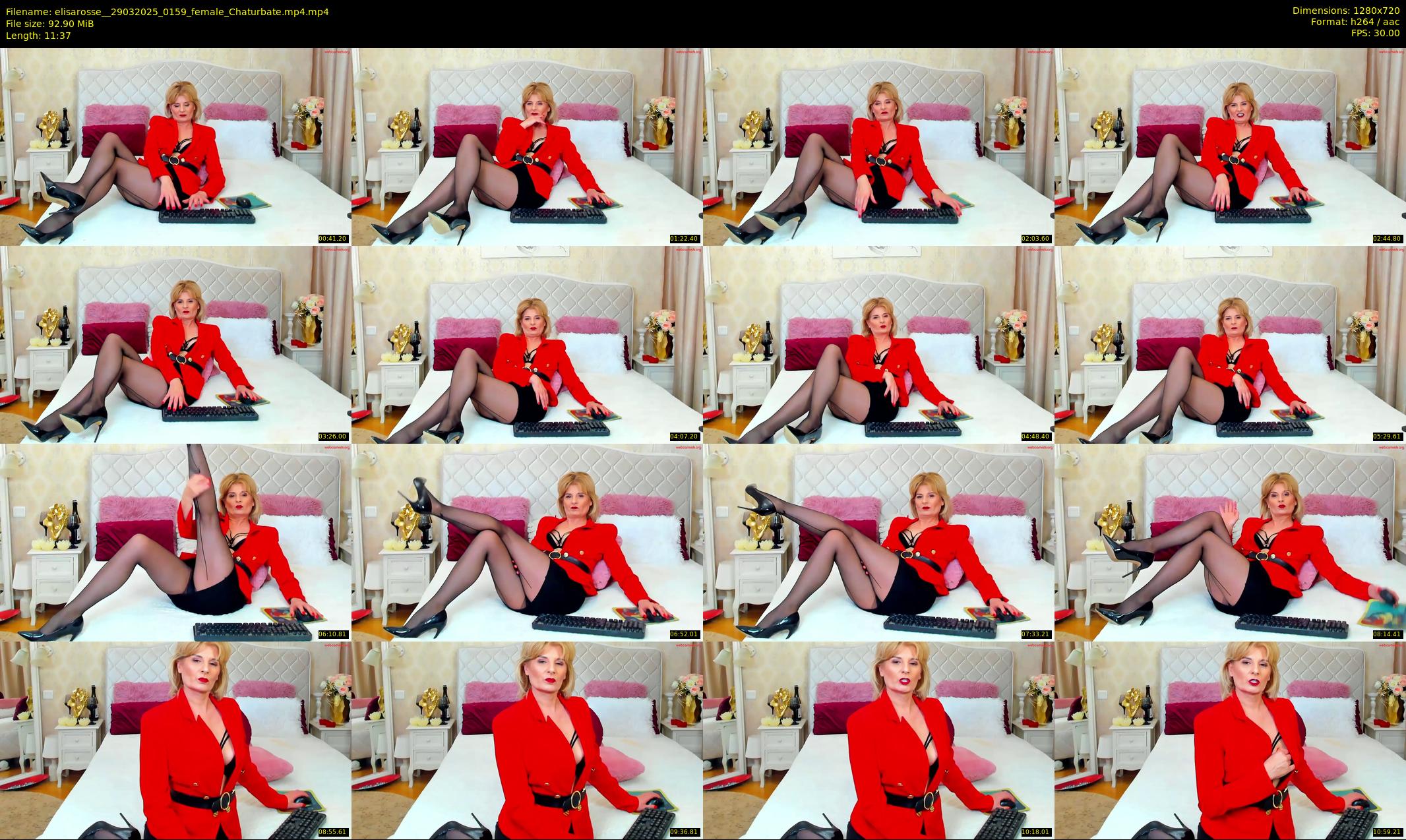 elisarosse_ — 12 minute Chaturbate female cam show recording, 720p, Mar 29, 2025