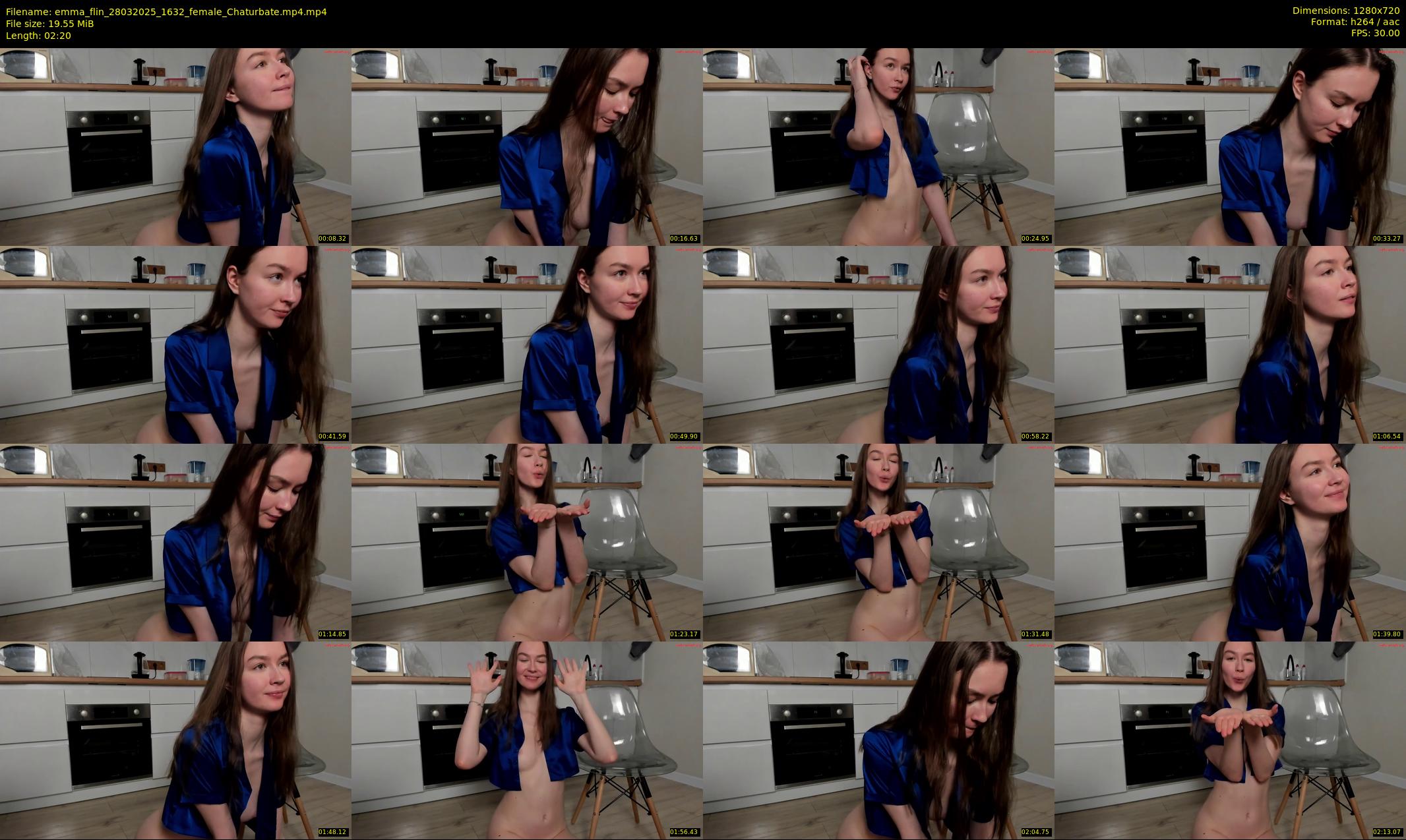 emma_flin — 3 minute Chaturbate female cam show recording, 720p, Mar 28, 2025