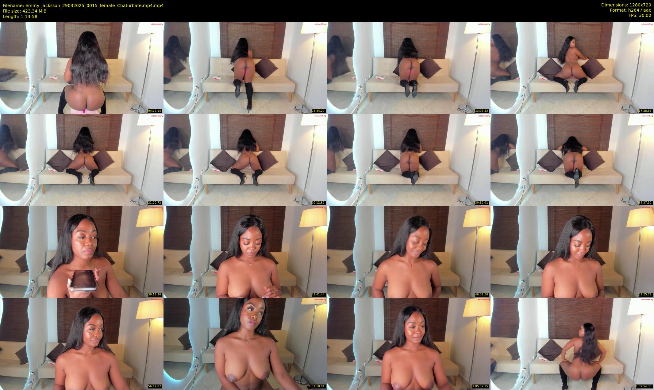 emmy_jacksson — 74 minute Chaturbate female cam show recording, 720p, Mar 29, 2025