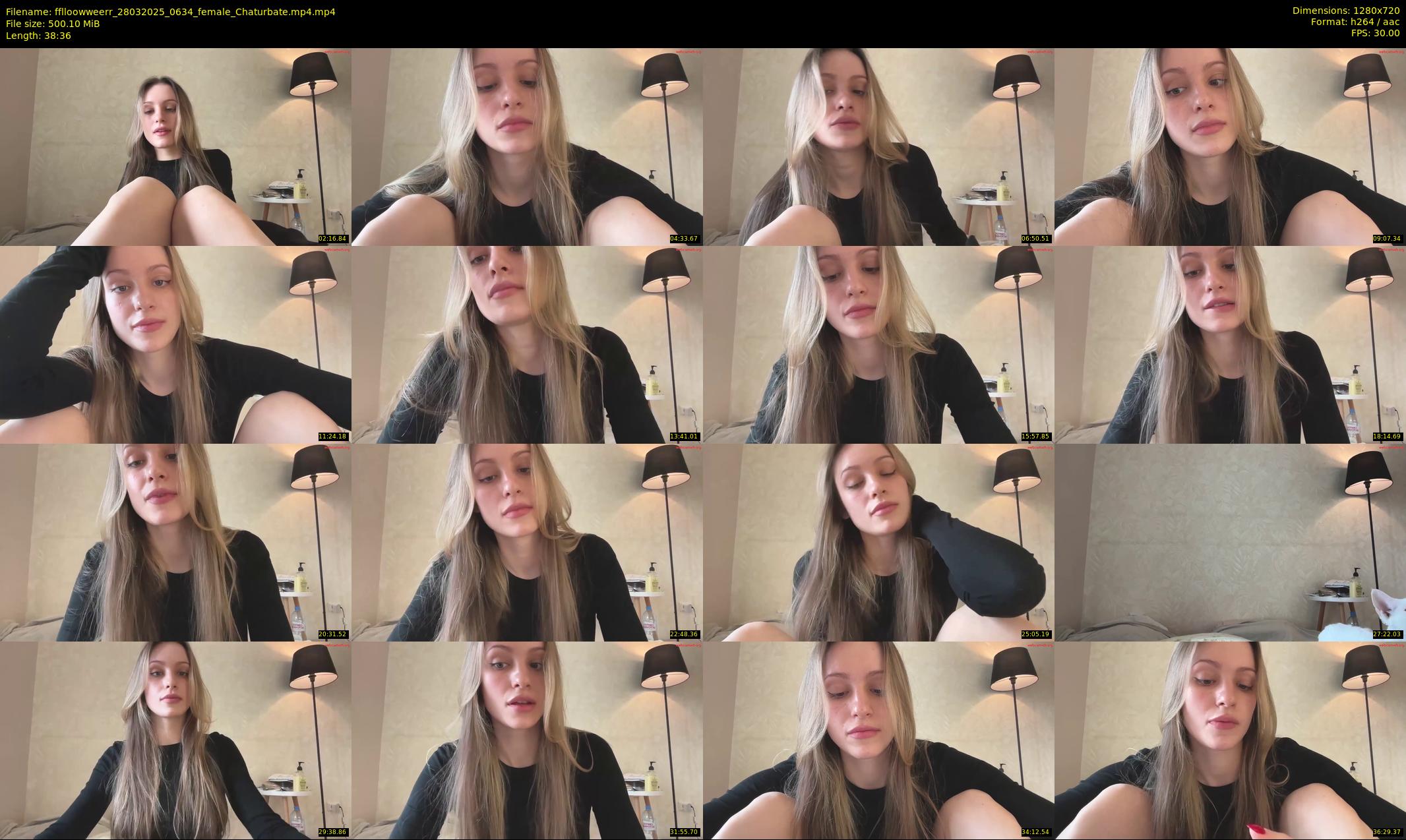 fflloowweerr — 39 minute Chaturbate couple cam show recording, 720p, Mar 28, 2025