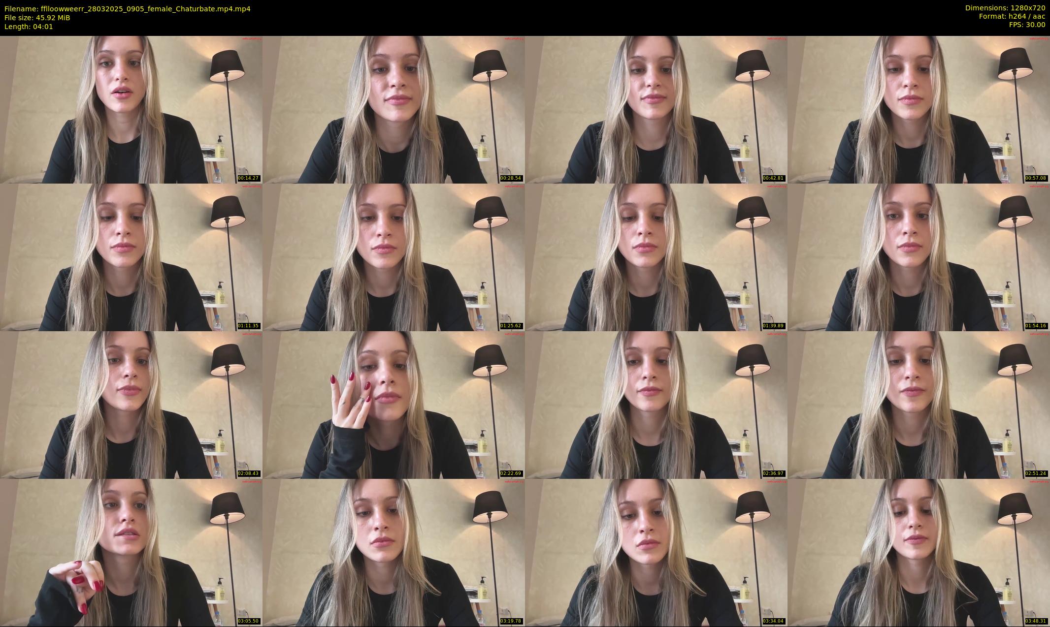 fflloowweerr — 5 minute Chaturbate couple cam show recording, 720p, Mar 28, 2025