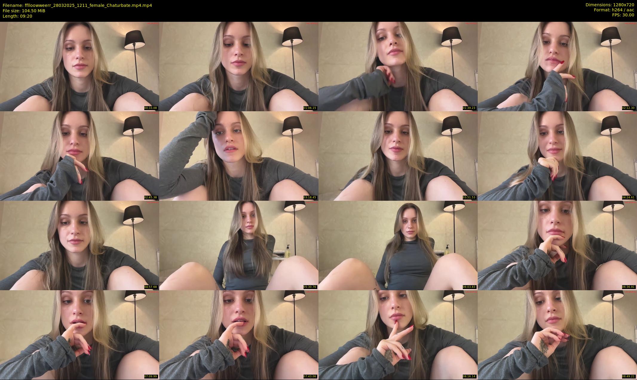 fflloowweerr — 10 minute Chaturbate couple cam show recording, 720p, Mar 28, 2025