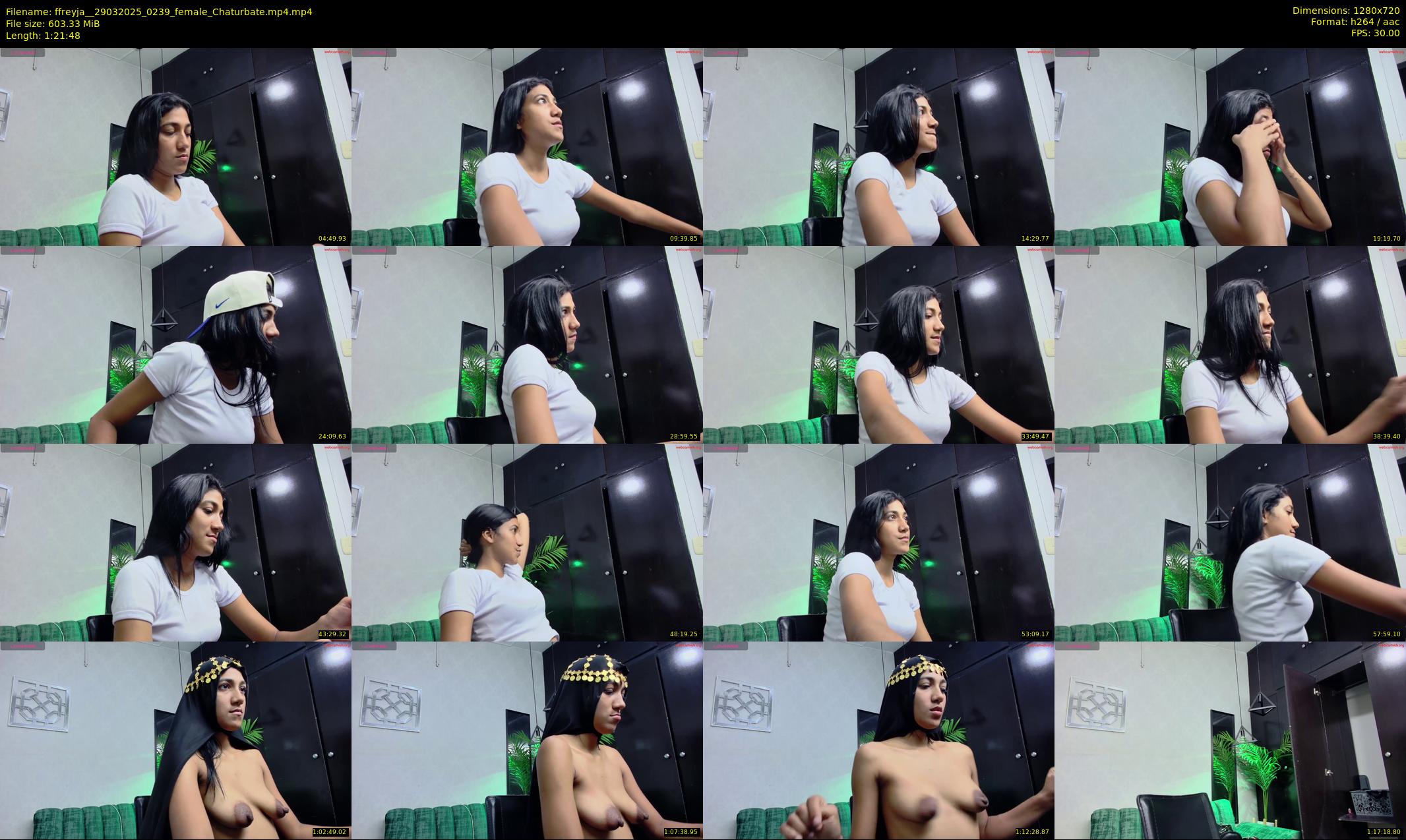 ffreyja_ — 82 minute Chaturbate female cam show recording, 720p, Mar 29, 2025