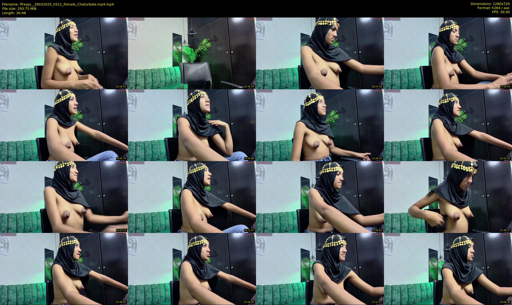 ffreyja_ — 31 minute Chaturbate female cam show recording, 720p, Mar 29, 2025