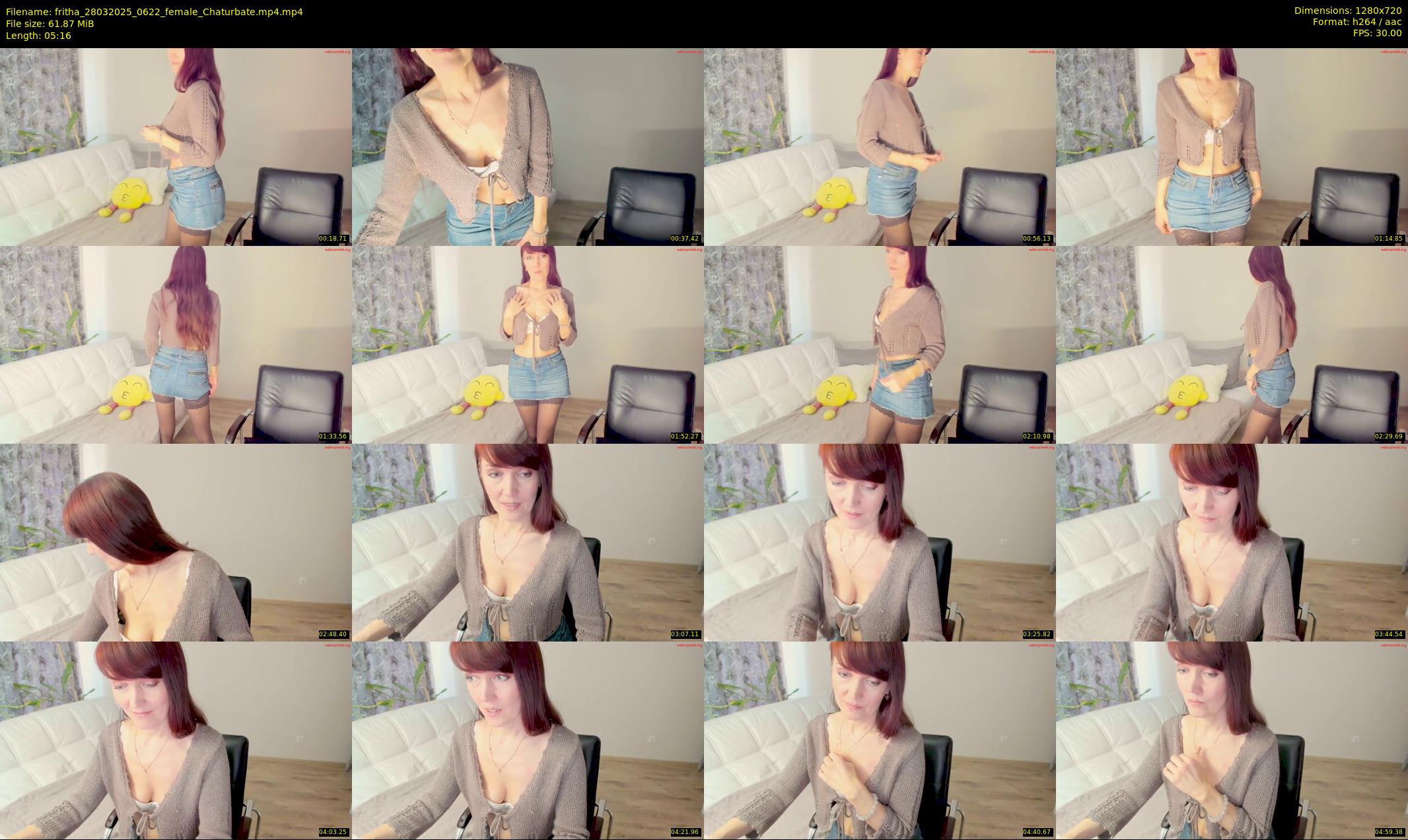 fritha — 6 minute Chaturbate female cam show recording, 720p, Mar 28, 2025