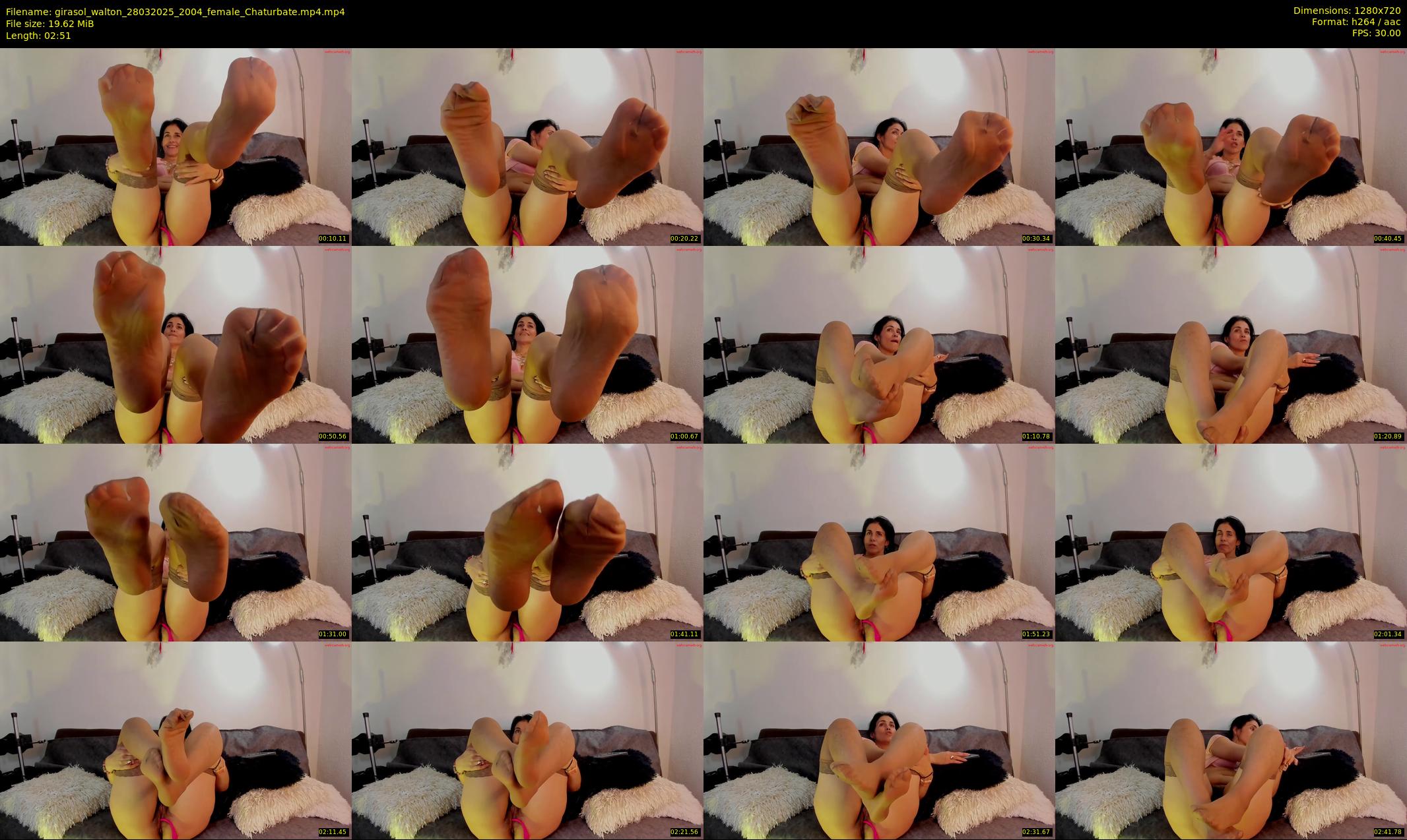 girasol_walton — 3 minute Chaturbate female cam show recording, 720p, Mar 28, 2025