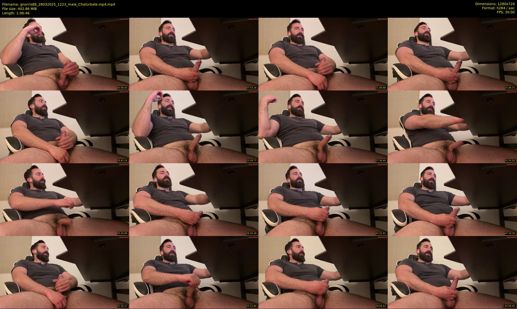 gnorris88 — 67 minute Chaturbate male cam show recording, 720p, Mar 28, 2025