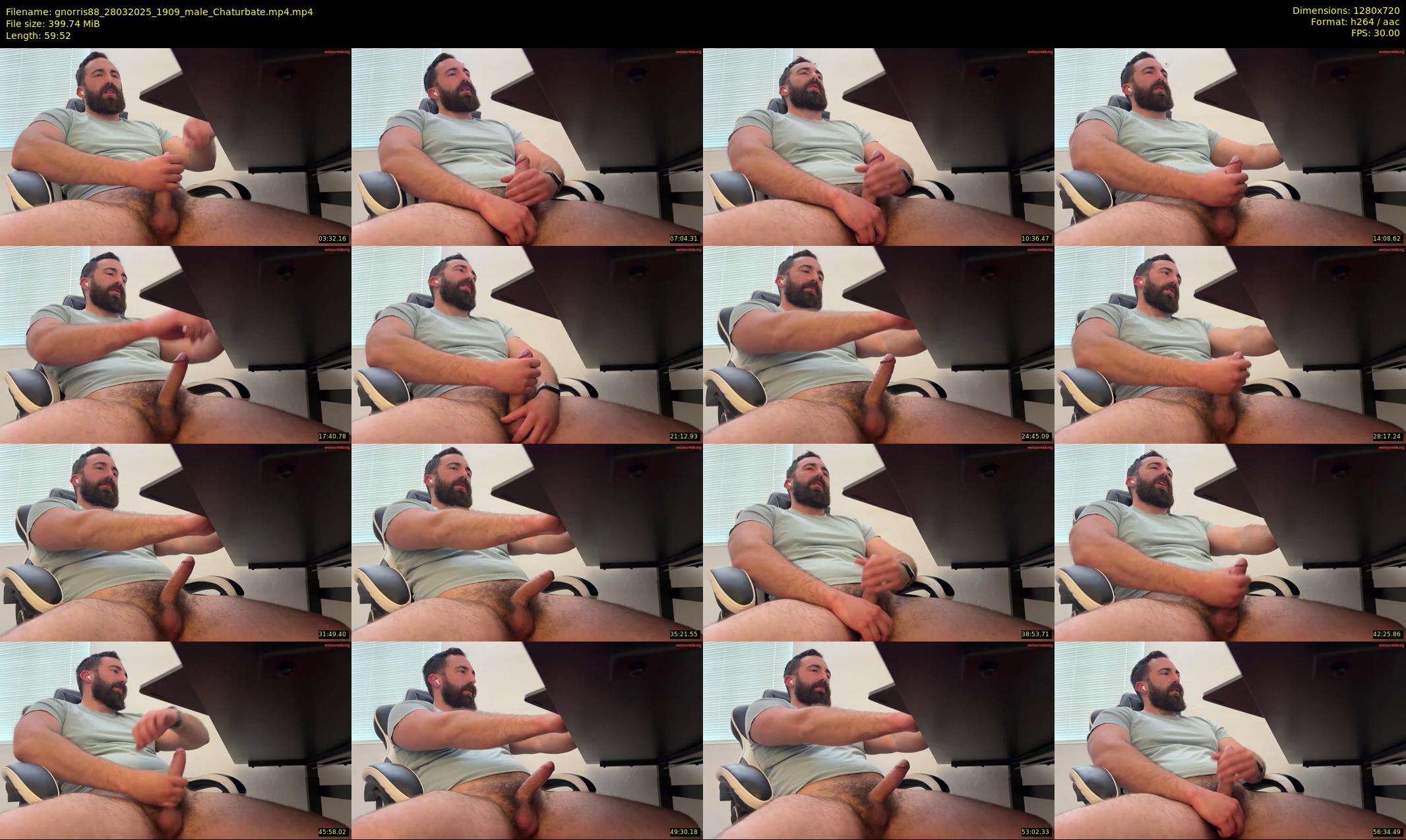 gnorris88 — 60 minute Chaturbate male cam show recording, 720p, Mar 28, 2025