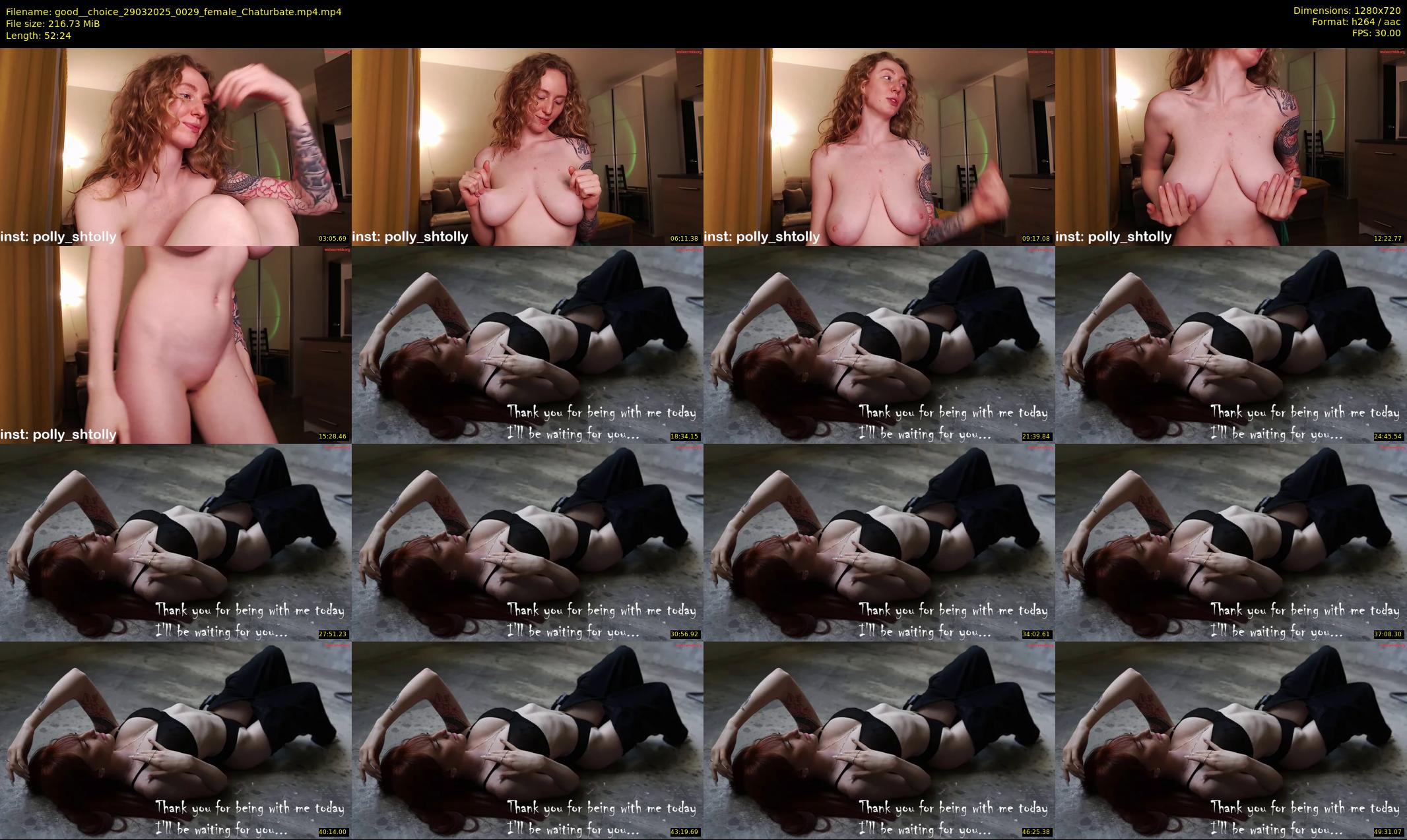 good__choice — 53 minute Chaturbate female cam show recording, 720p, Mar 29, 2025