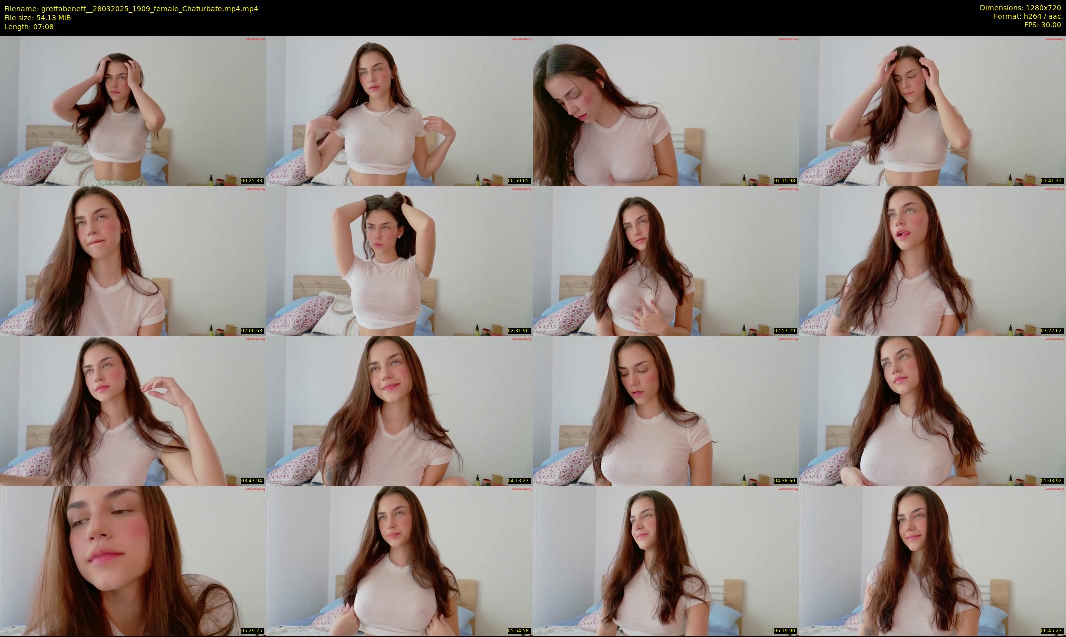 grettabenett_ — 8 minute Chaturbate female cam show recording, 720p, Mar 28, 2025