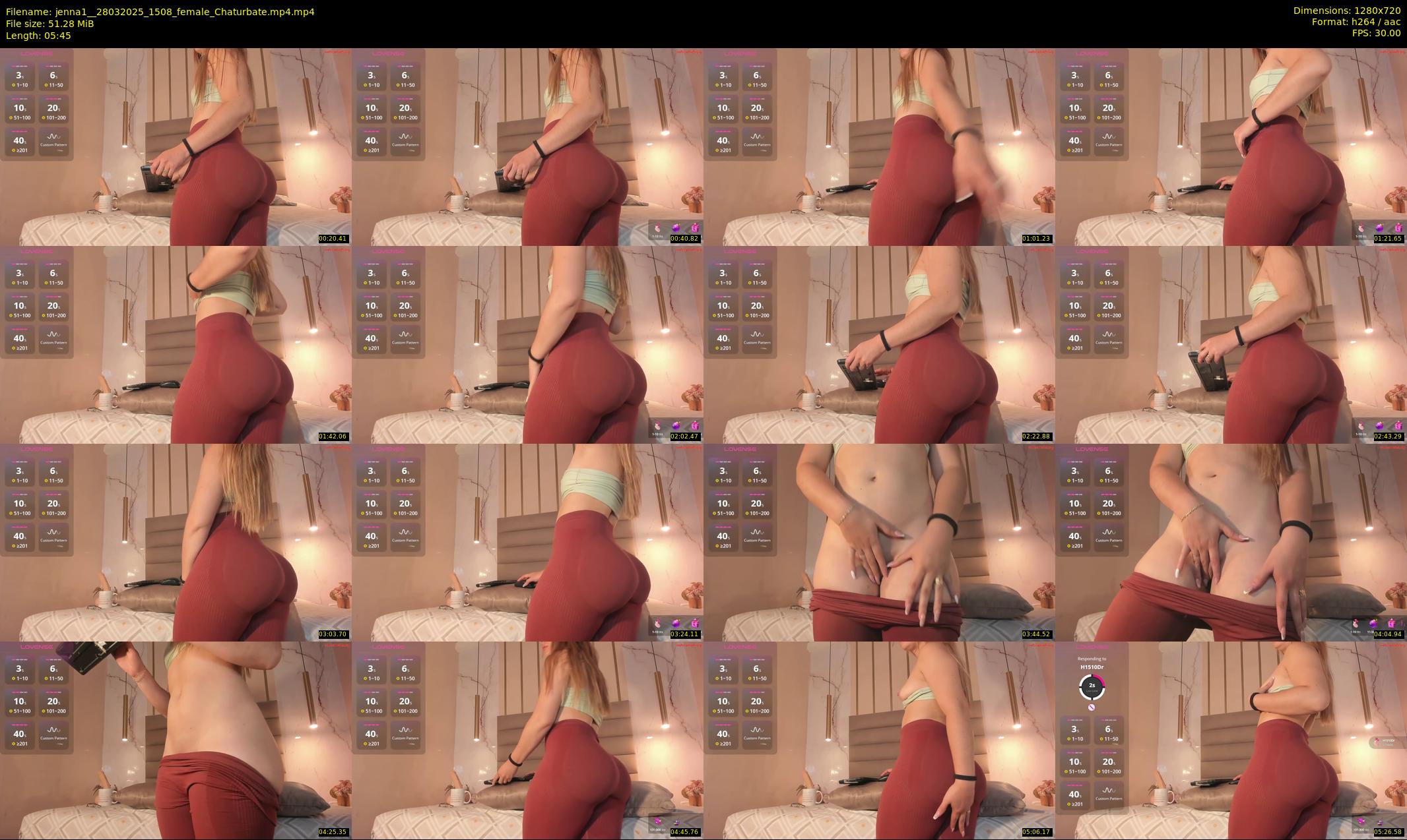 jenna1_ — 6 minute Chaturbate female cam show recording, 720p, Mar 28, 2025