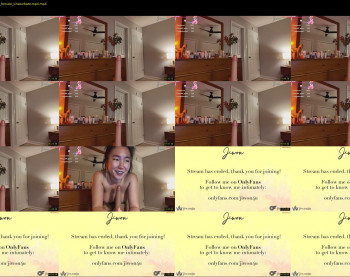 jiwon4u — 22 minute Chaturbate female cam show recording, 720p, Mar 28, 2025