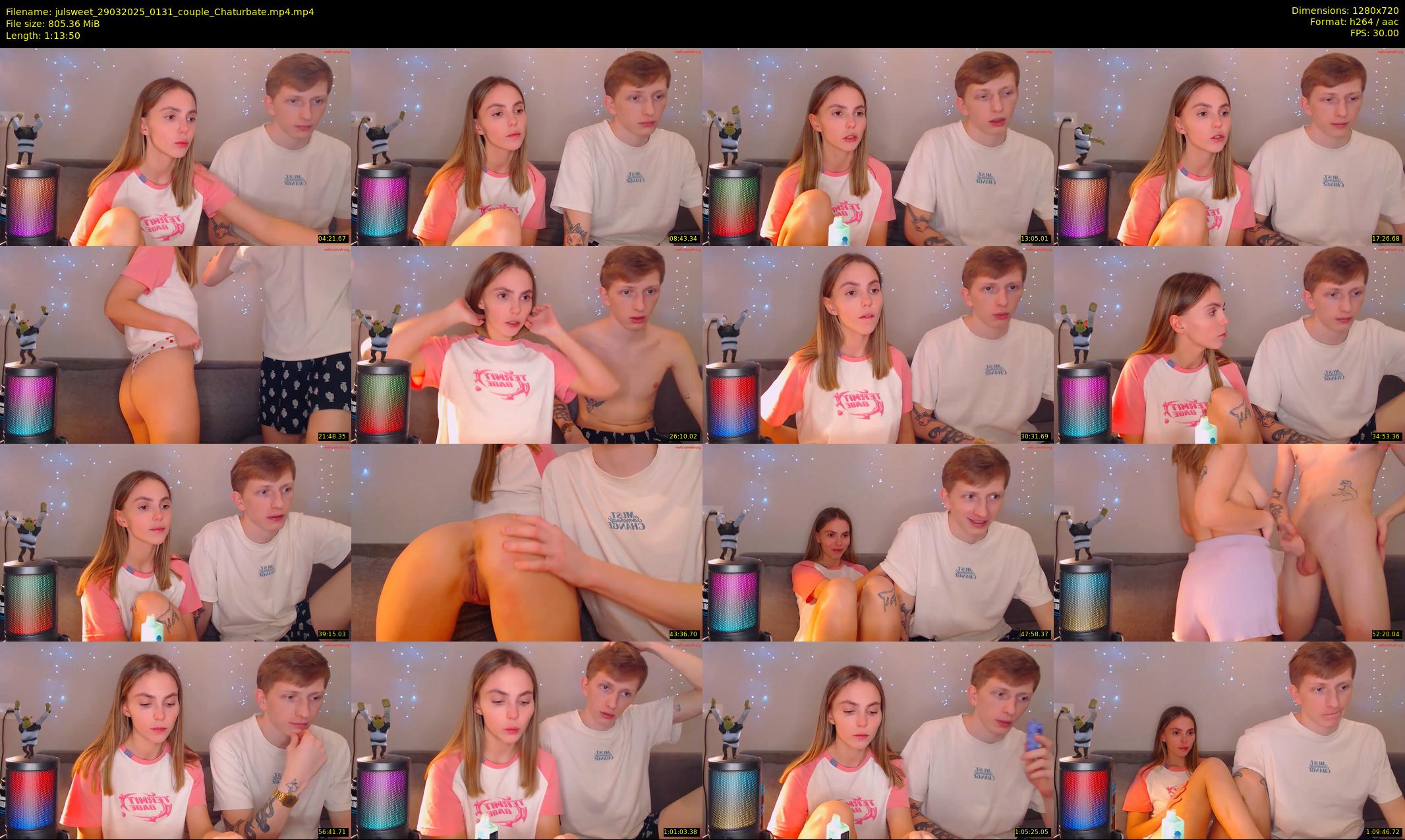 julsweet — 74 minute Chaturbate male cam show recording, 720p, Mar 29, 2025