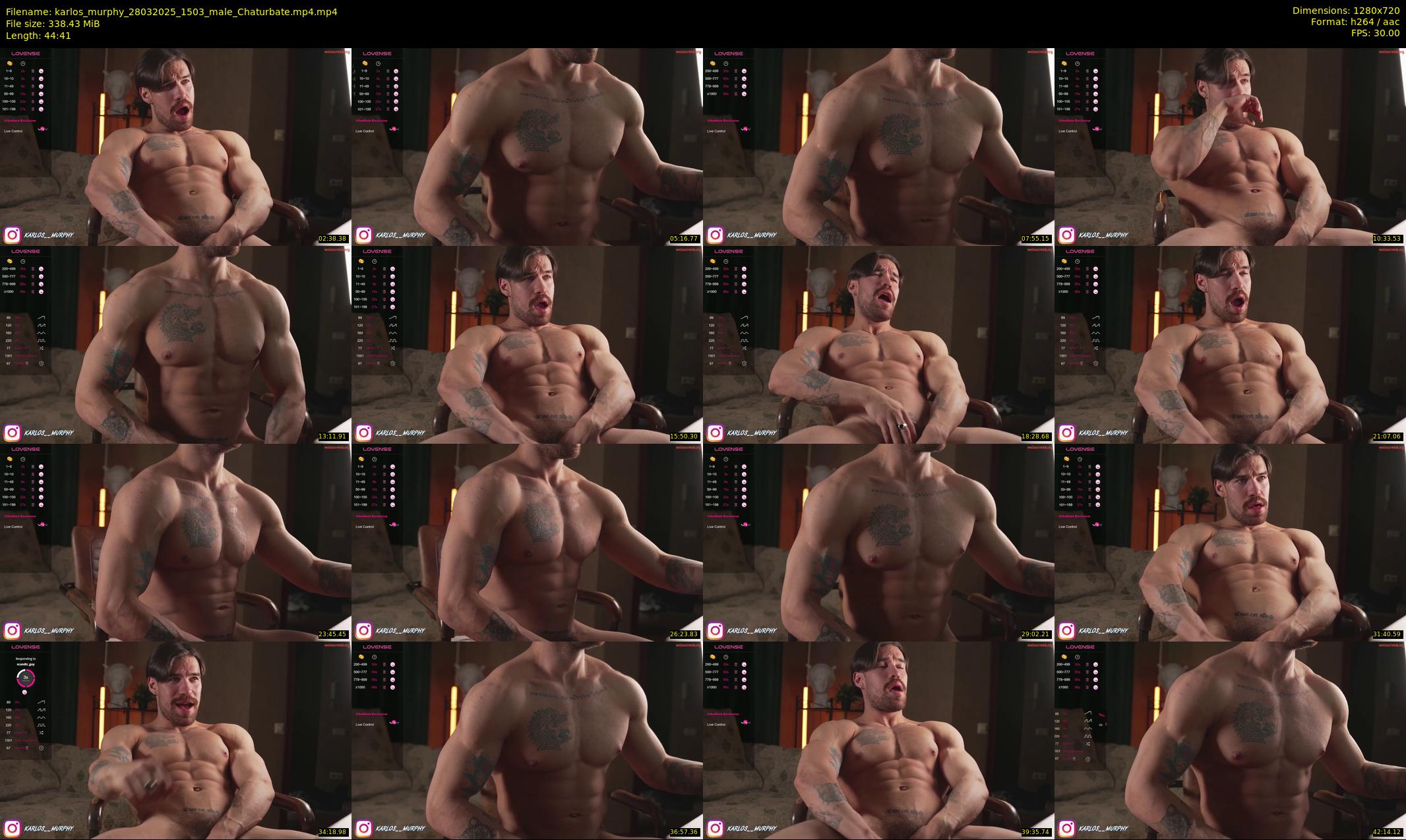 karlos_murphy — 45 minute Chaturbate male cam show recording, 720p, Mar 28, 2025