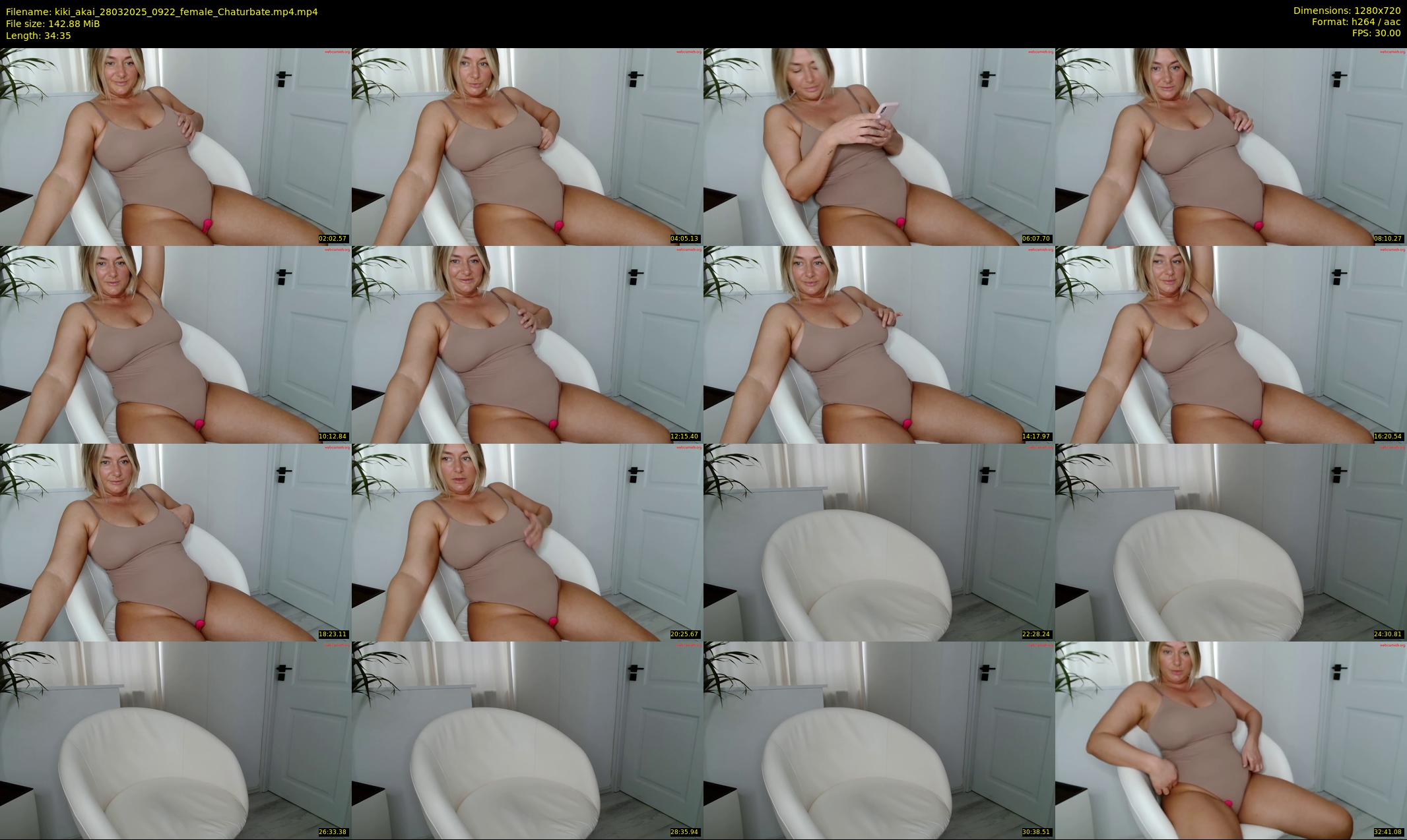kiki_akai — 35 minute Chaturbate female cam show recording, 720p, Mar 28, 2025