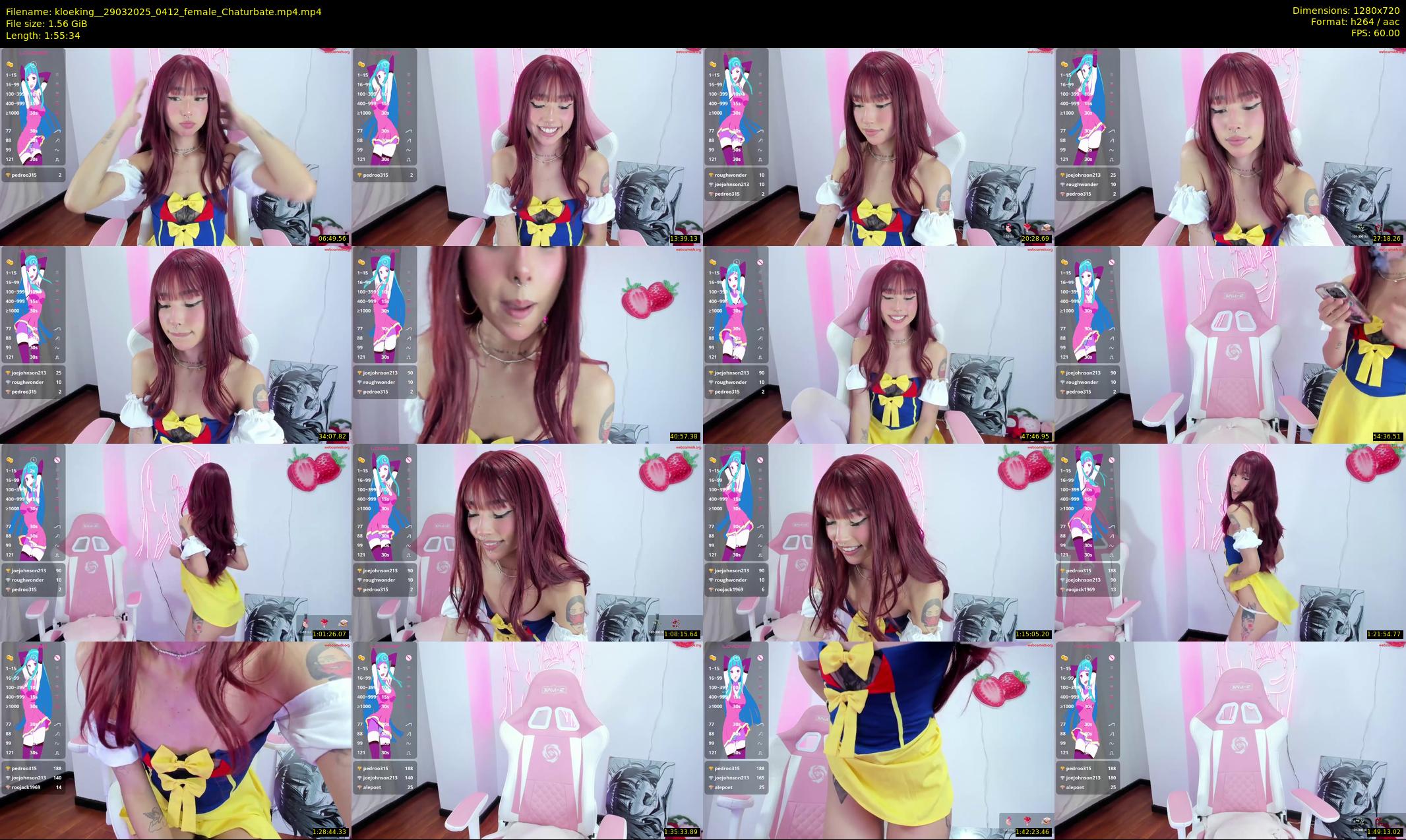 kloeking_ — 116 minute Chaturbate female cam show recording, 720p, Mar 29, 2025