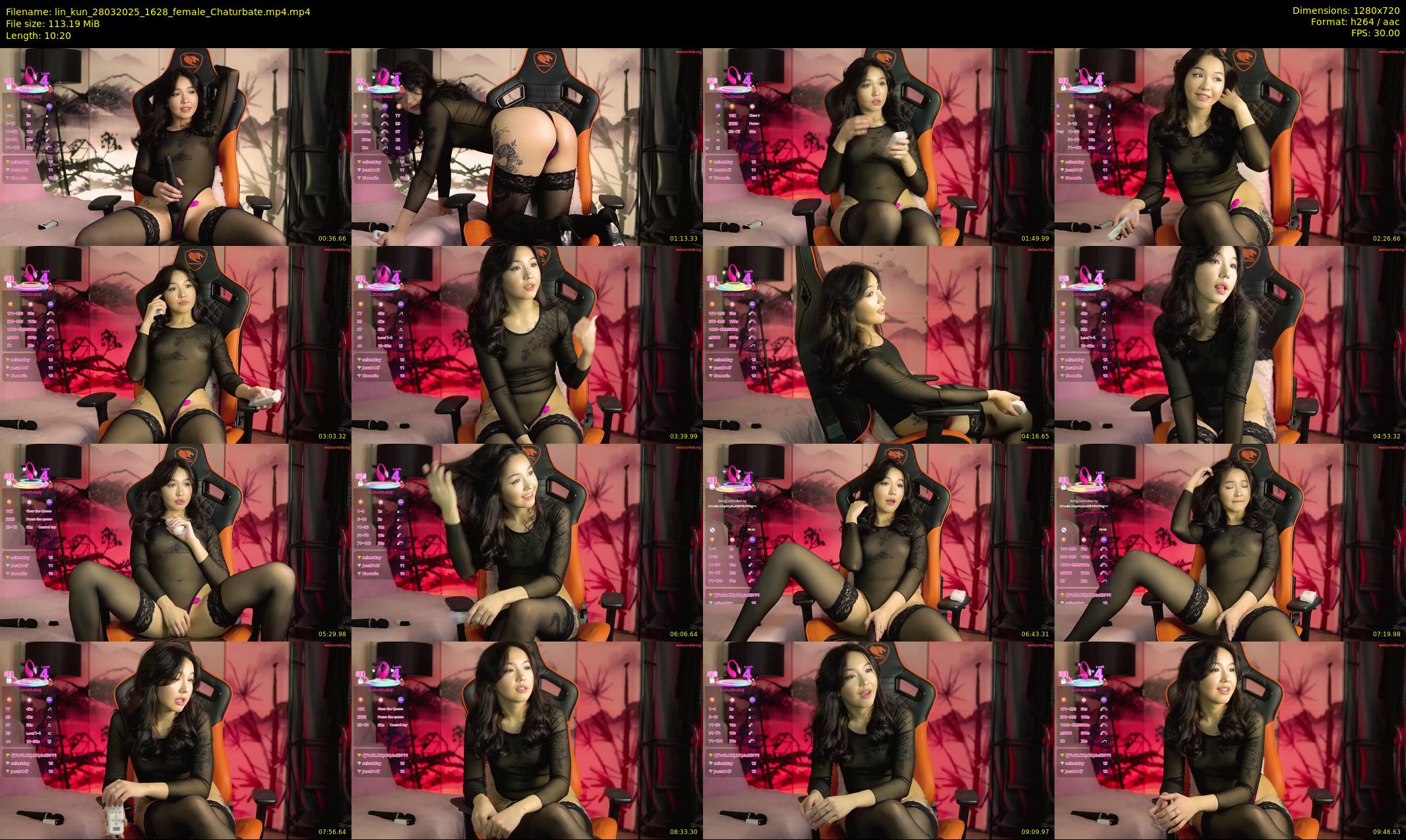 lin_kun — 11 minute Chaturbate female cam show recording, 720p, Mar 28, 2025
