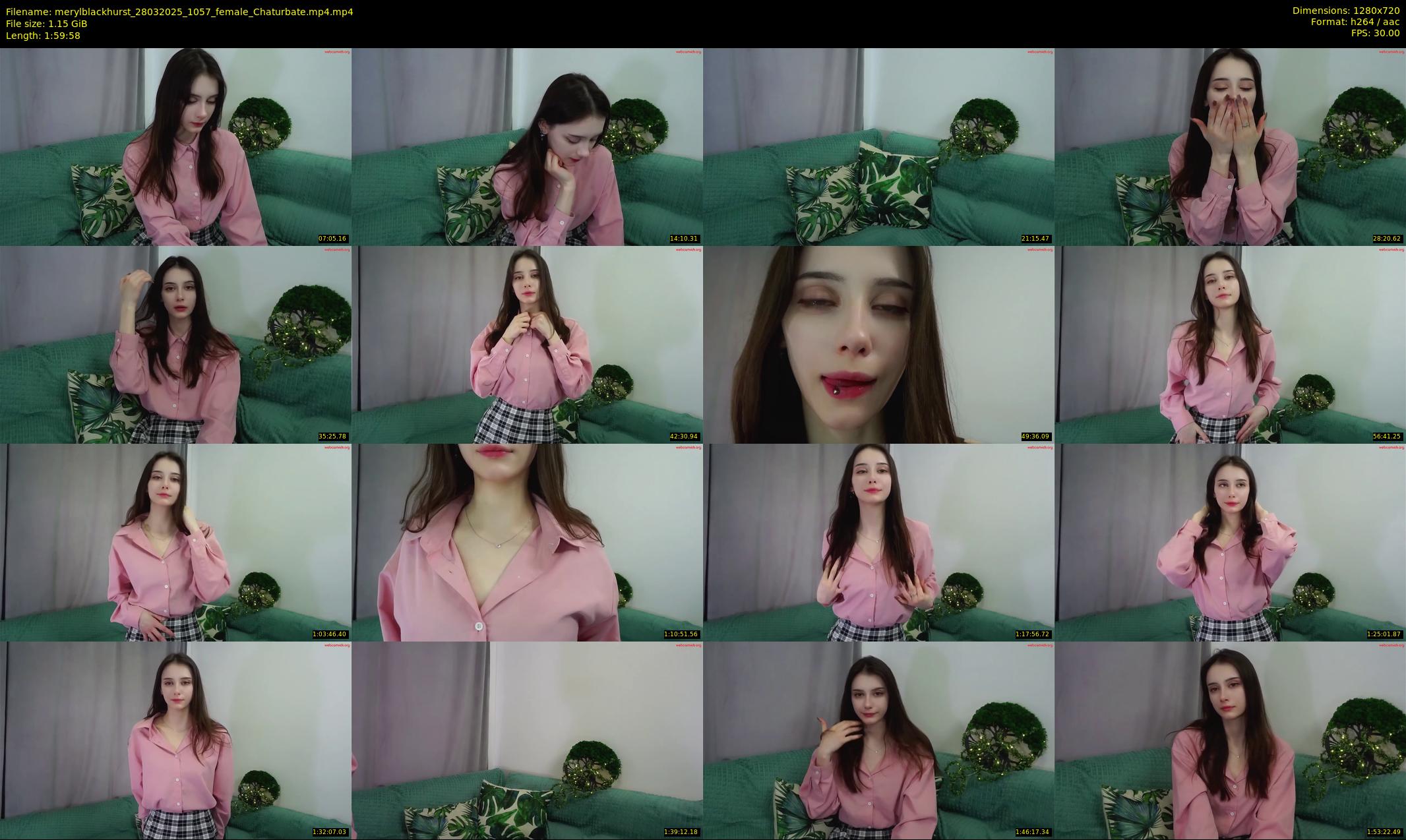 merylblackhurst — 120 minute Chaturbate female cam show recording, 720p, Mar 28, 2025