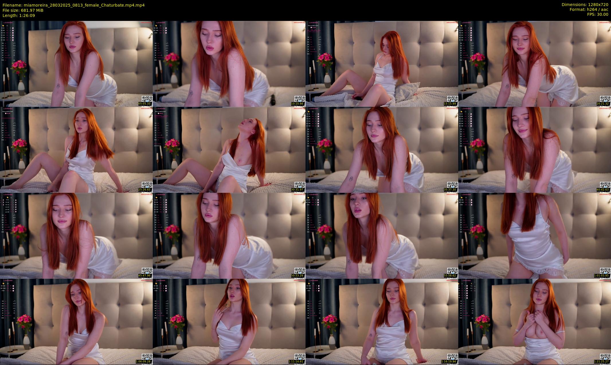 miamoreira — 87 minute Chaturbate female cam show recording, 720p, Mar 28, 2025