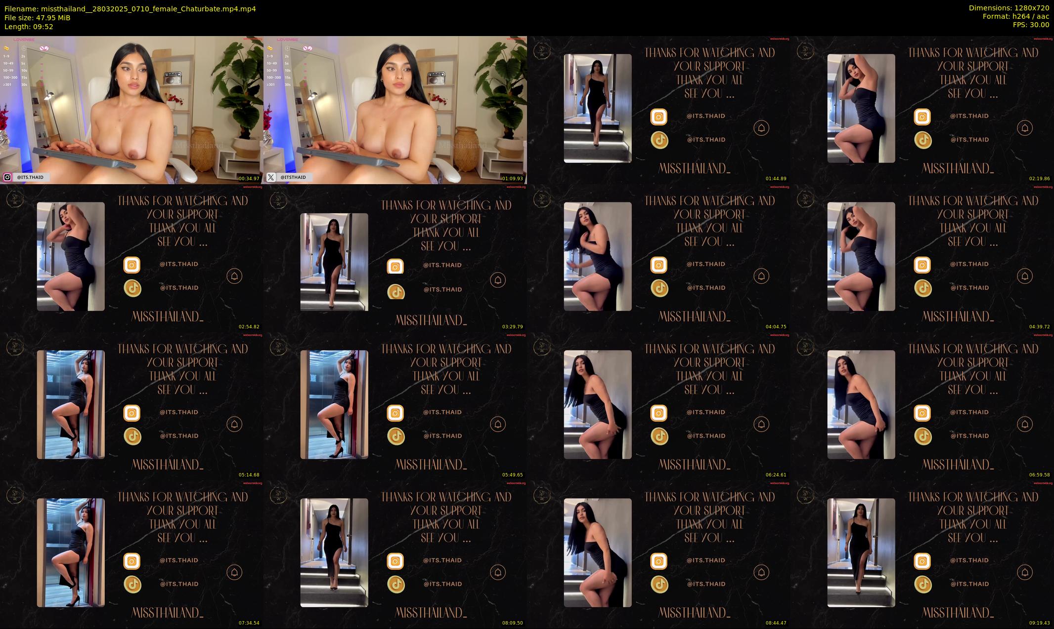missthailand_ — 10 minute Chaturbate female cam show recording, 720p, Mar 28, 2025