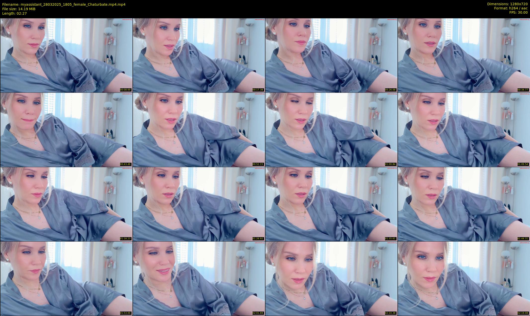 myassistant — 3 minute Chaturbate female cam show recording, 720p, Mar 28, 2025