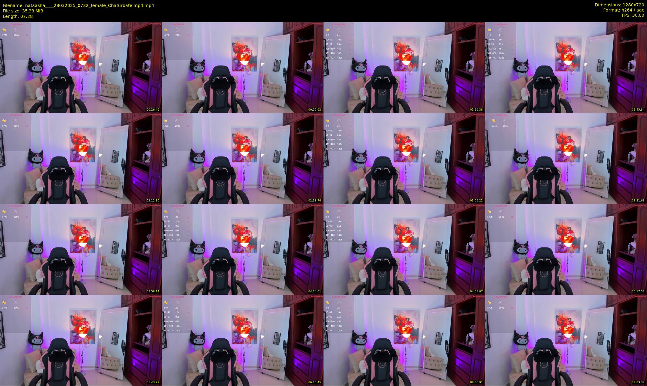 nataasha___ — 8 minute Chaturbate female cam show recording, 720p, Mar 28, 2025