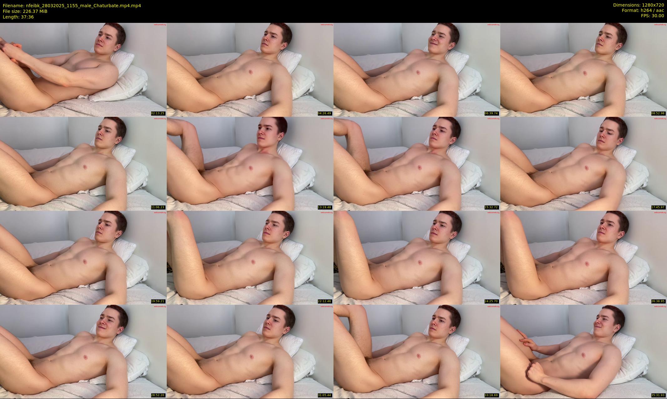 nfeibk — 38 minute Chaturbate male cam show recording, 720p, Mar 28, 2025
