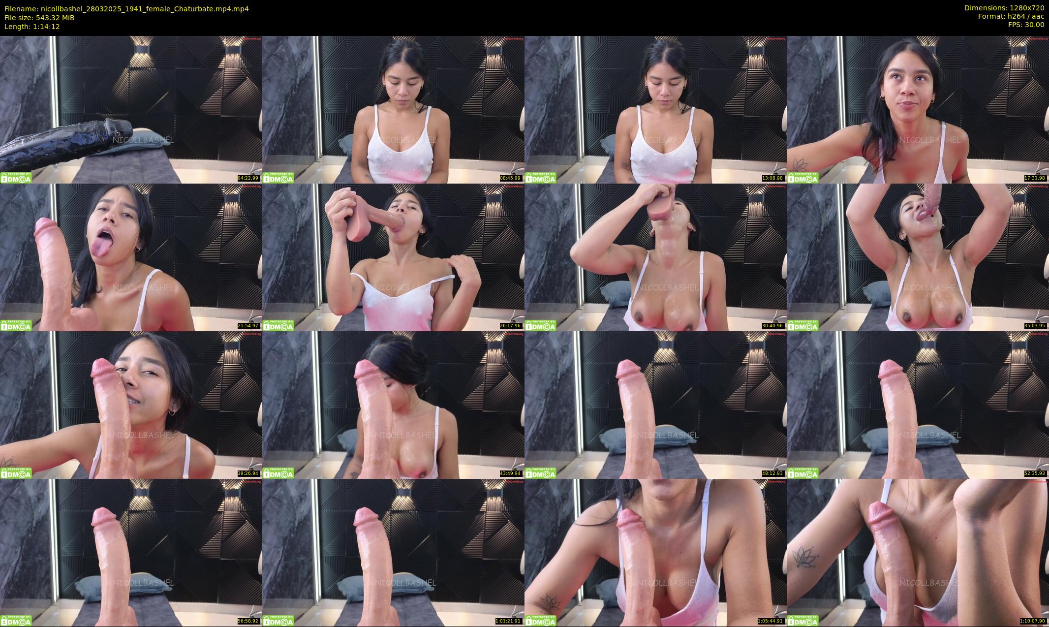 nicollbashel — 75 minute Chaturbate female cam show recording, 720p, Mar 28, 2025