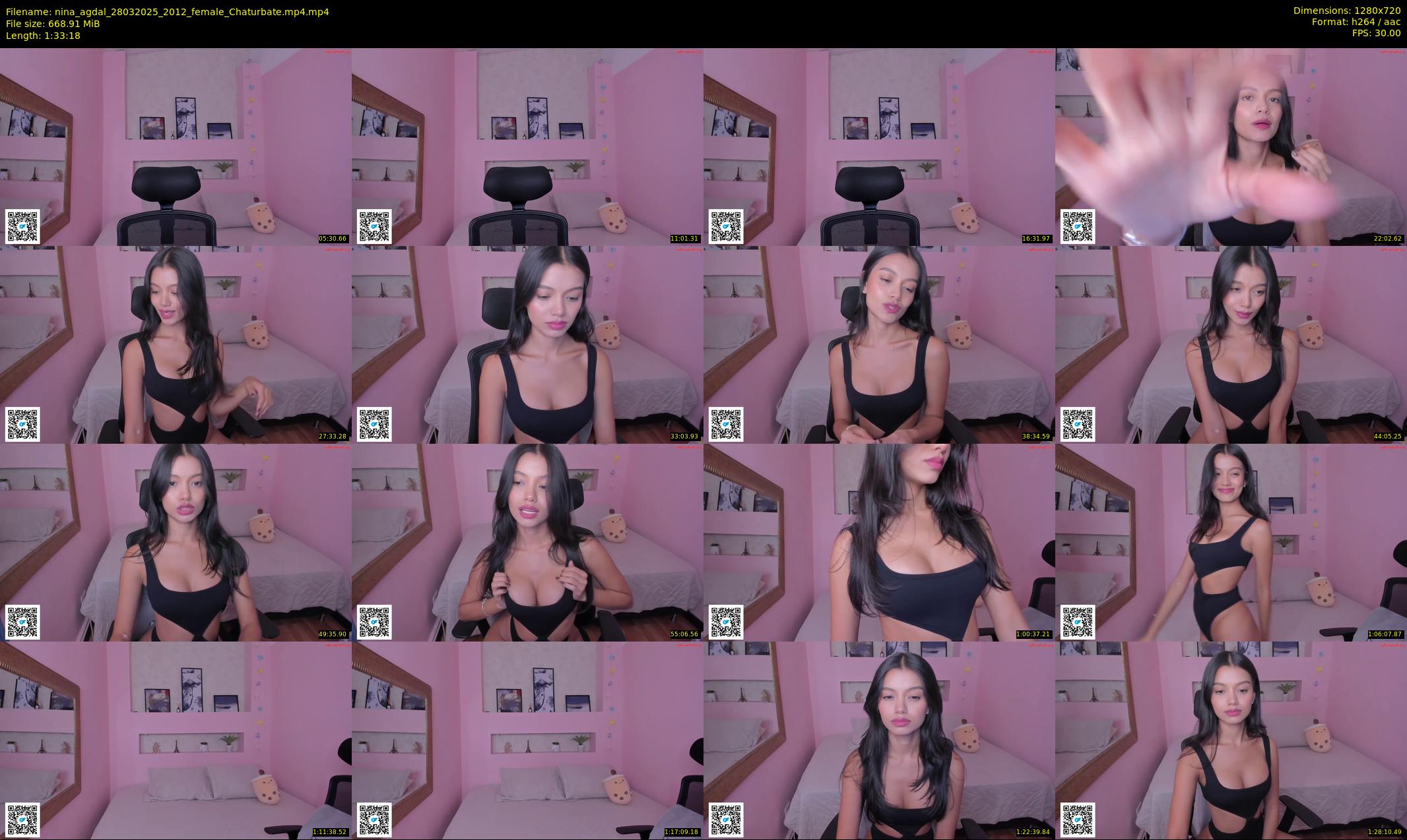 nina_agdal — 94 minute Chaturbate female cam show recording, 720p, Mar 28, 2025