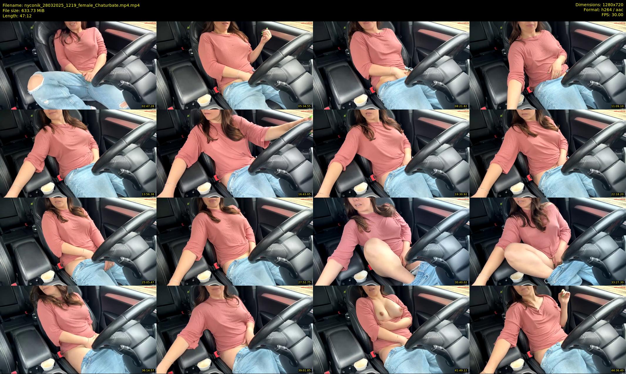 nyconik — 48 minute Chaturbate female cam show recording, 720p, Mar 28, 2025