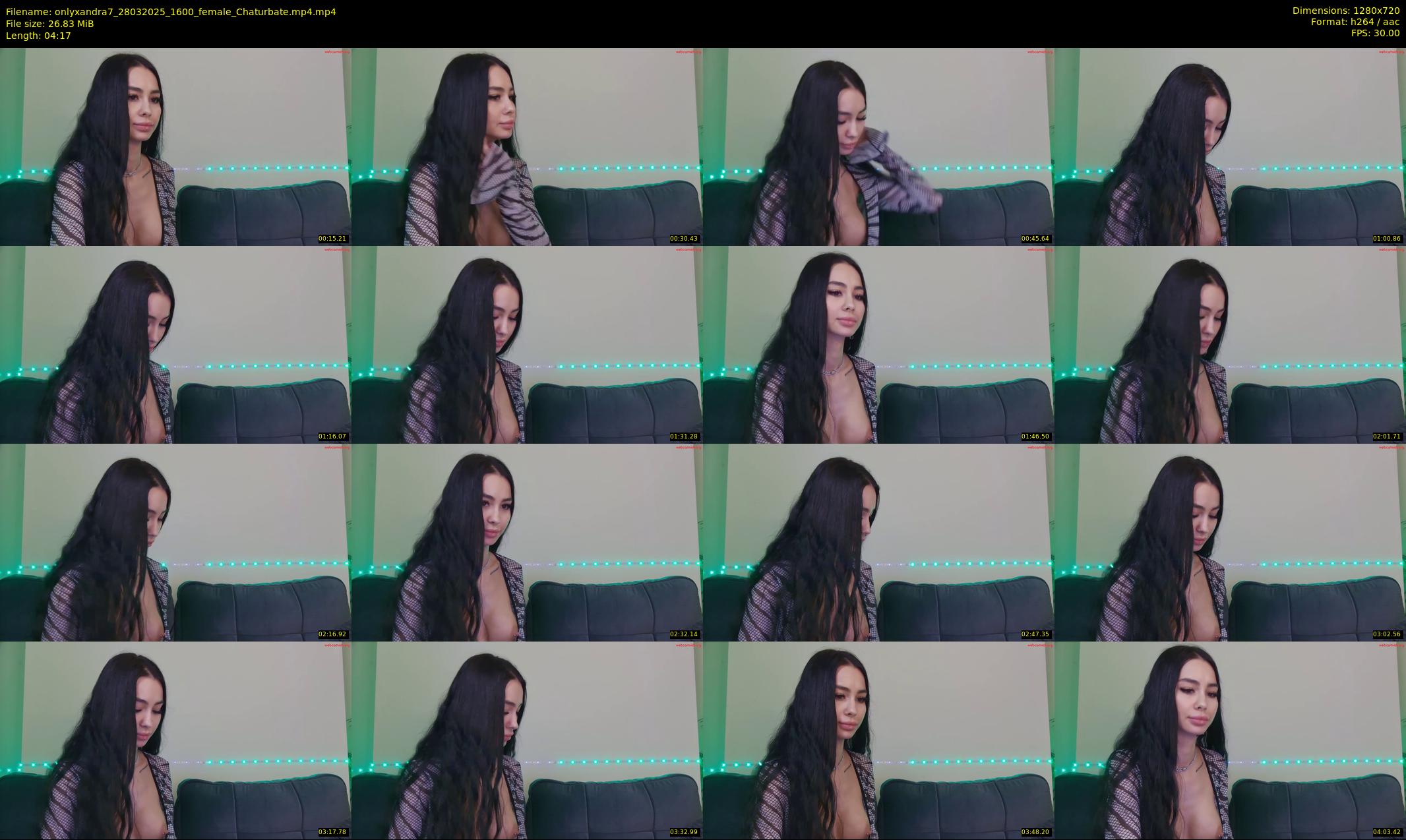 onlyxandra7 — 5 minute Chaturbate female cam show recording, 720p, Mar 28, 2025