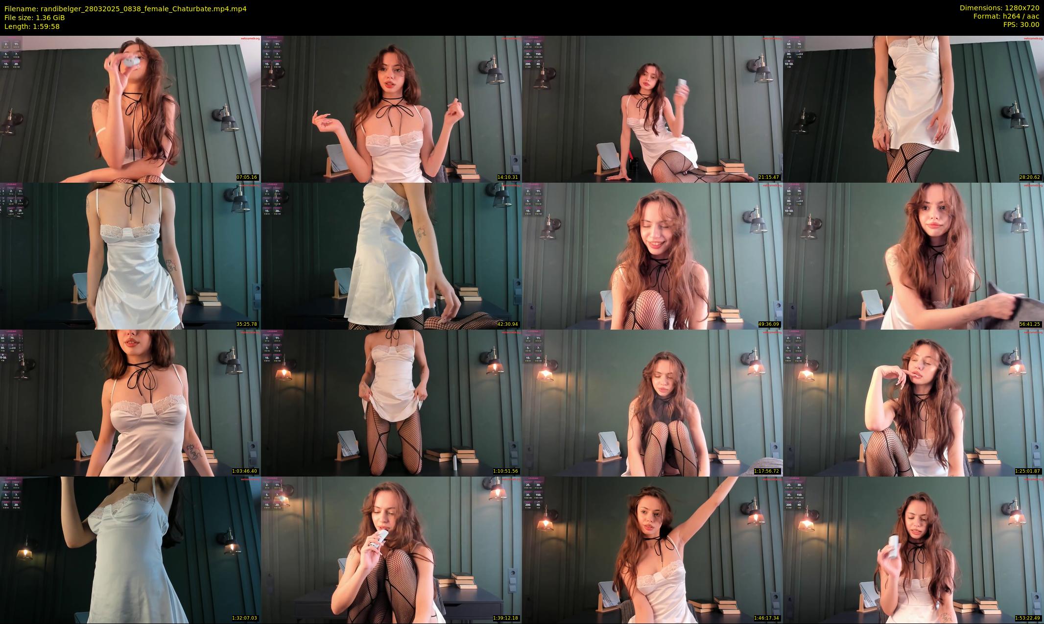randibelger — 120 minute Chaturbate female cam show recording, 720p, Mar 28, 2025