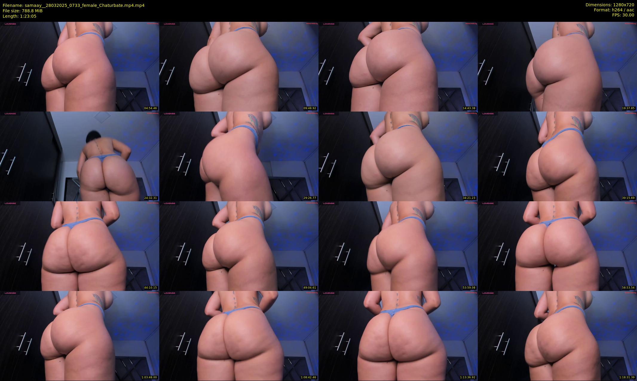 samaay_ — 84 minute Chaturbate female cam show recording, 720p, Mar 28, 2025