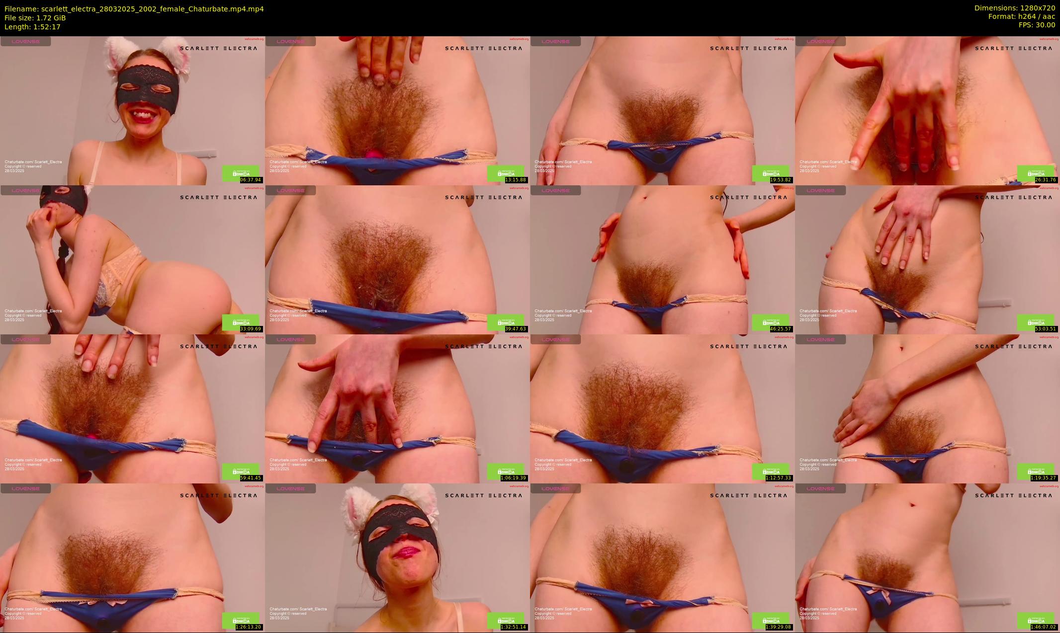 scarlett_electra — 113 minute Chaturbate female cam show recording, 720p, Mar 28, 2025