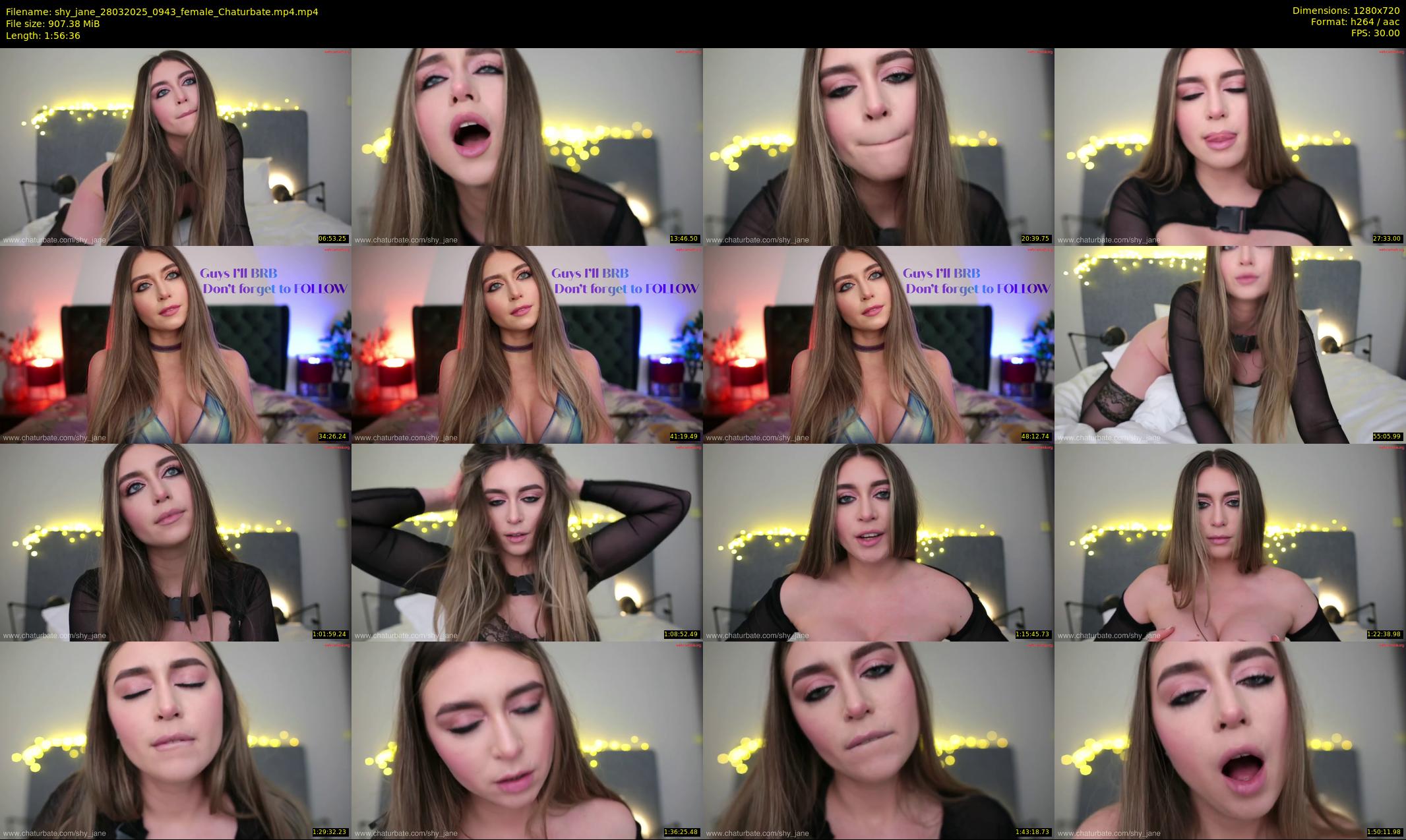 shy_jane — 117 minute Chaturbate female cam show recording, 720p, Mar 28, 2025