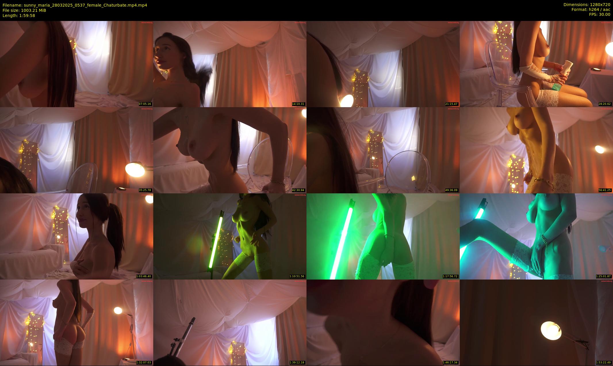 sunny_maria — 120 minute Chaturbate female cam show recording, 720p, Mar 28, 2025