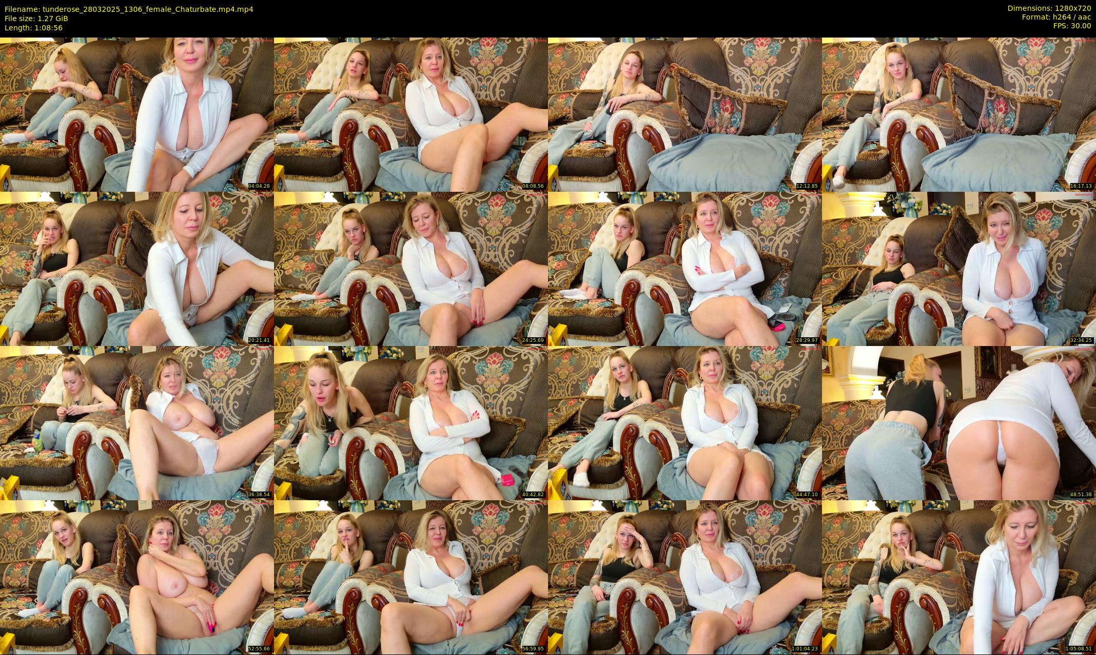 tunderose — 69 minute Chaturbate female cam show recording, 720p, Mar 28, 2025