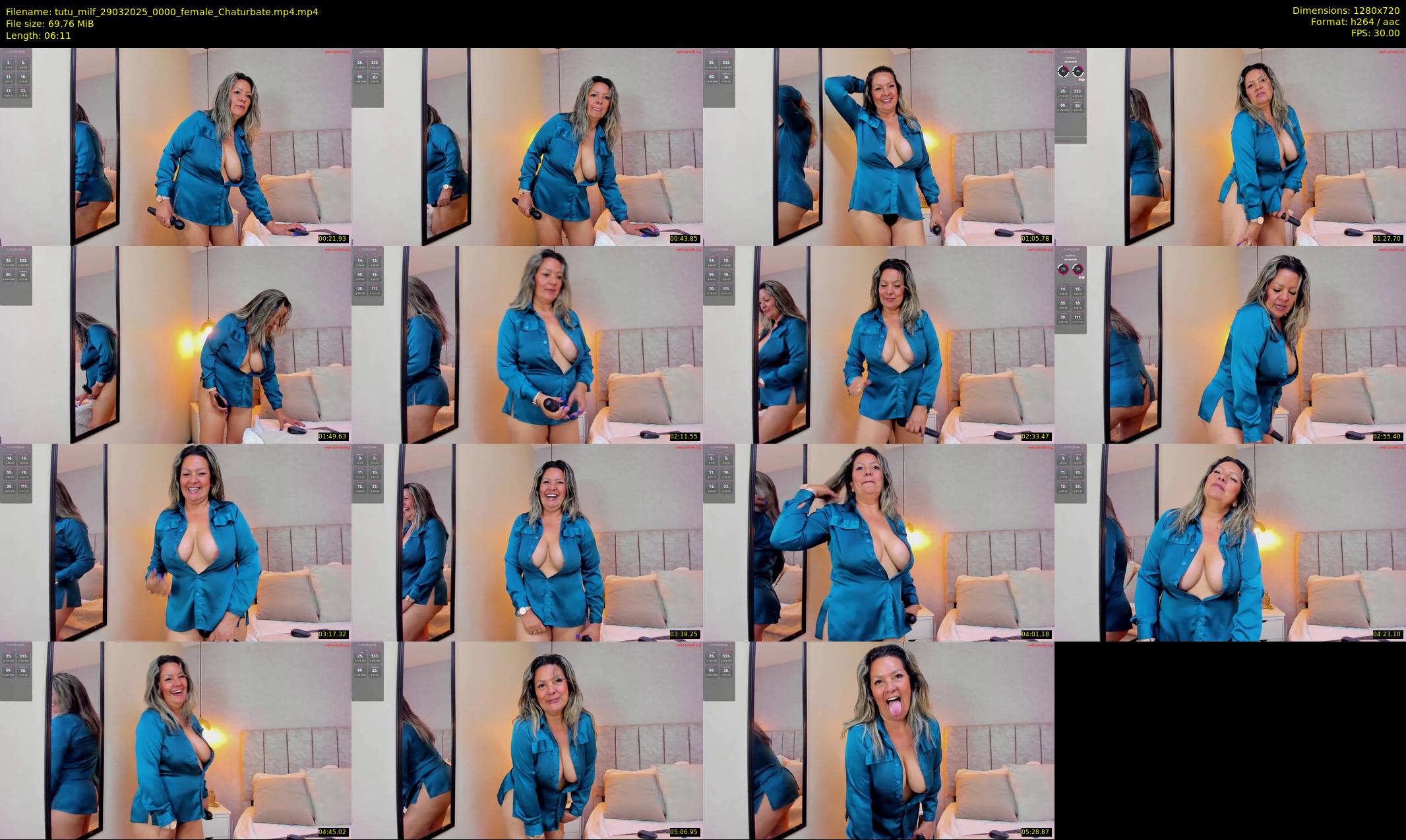 tutu_milf — 7 minute Chaturbate female cam show recording, 720p, Mar 29, 2025
