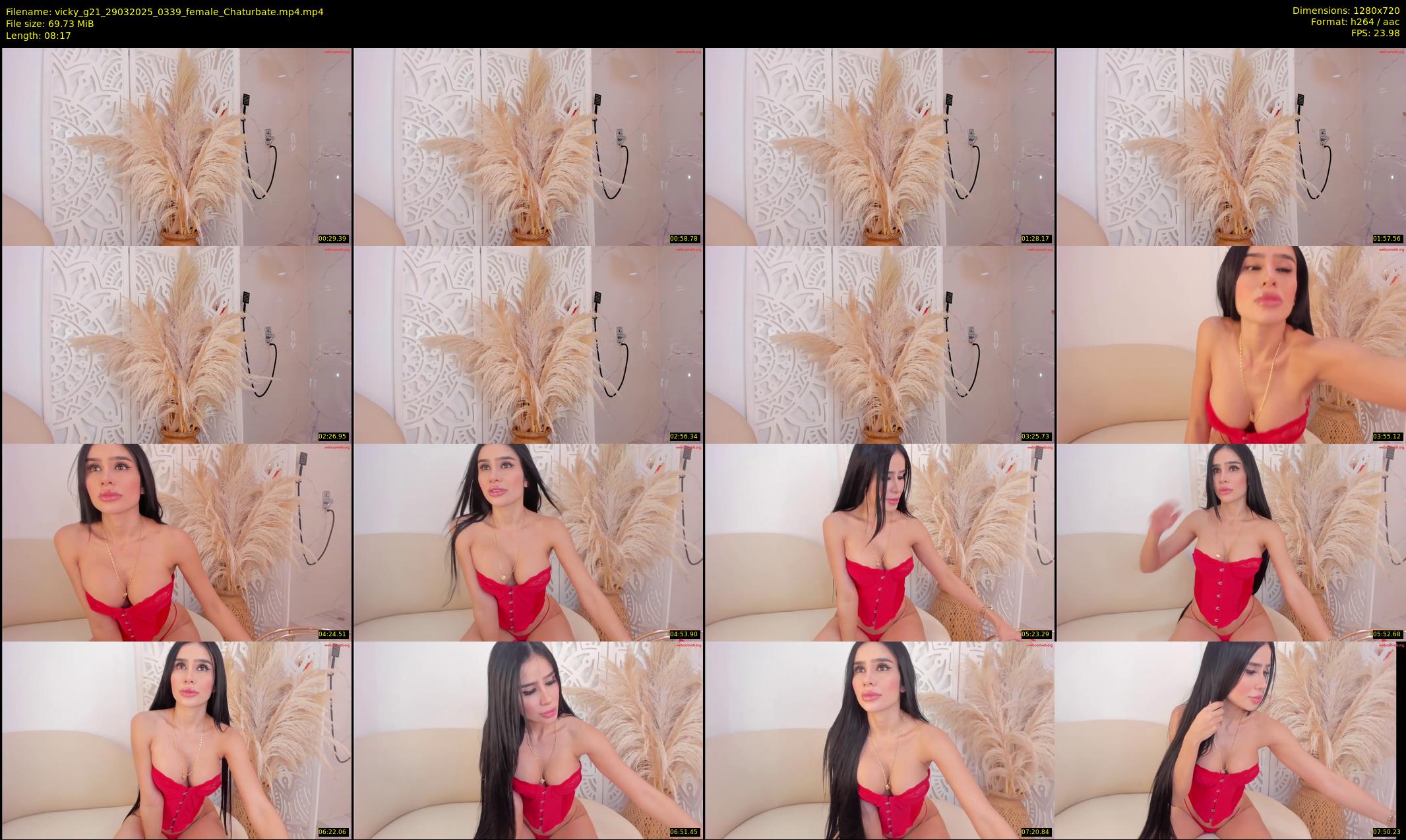 vicky_g21 — 9 minute Chaturbate female cam show recording, 720p, Mar 29, 2025