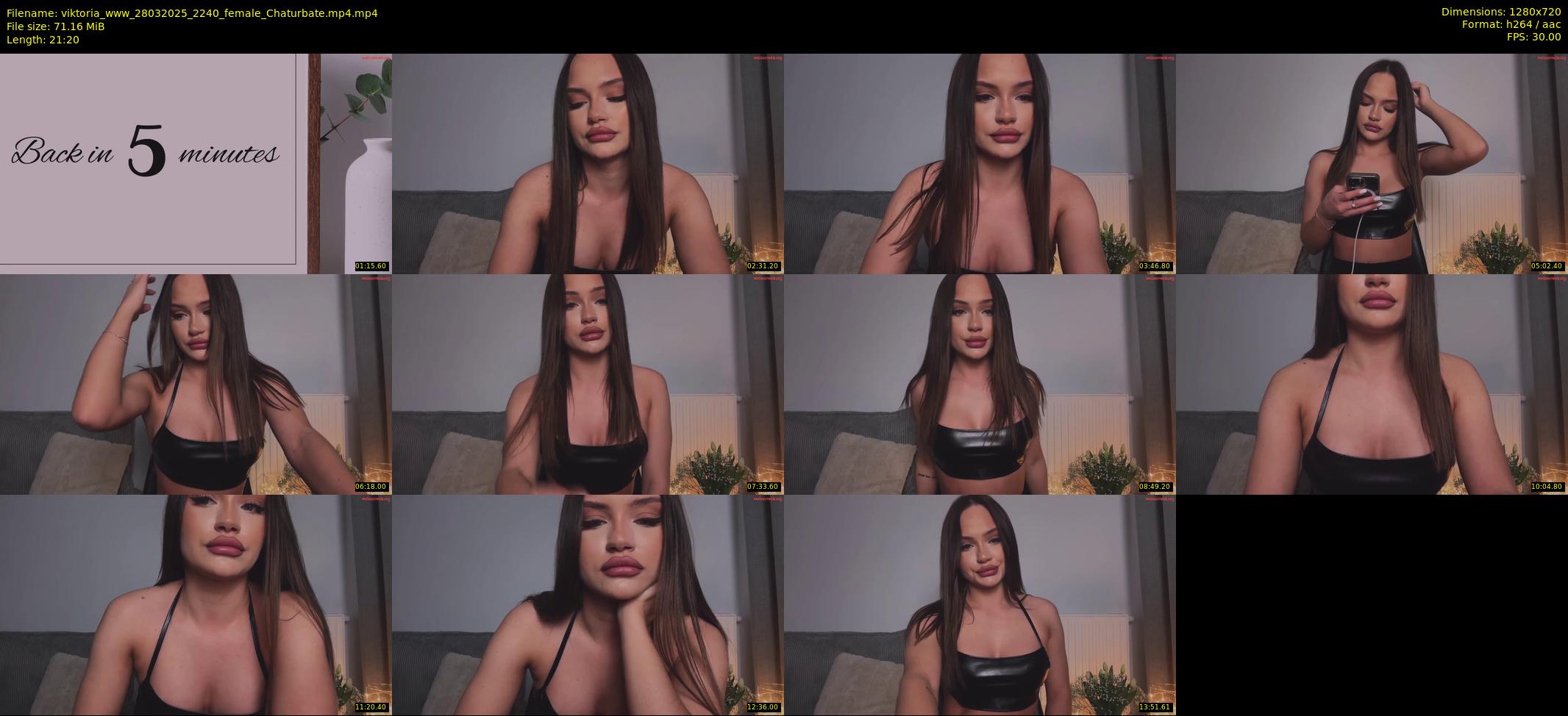 viktoria_www — 22 minute Chaturbate couple cam show recording, 720p, Mar 28, 2025