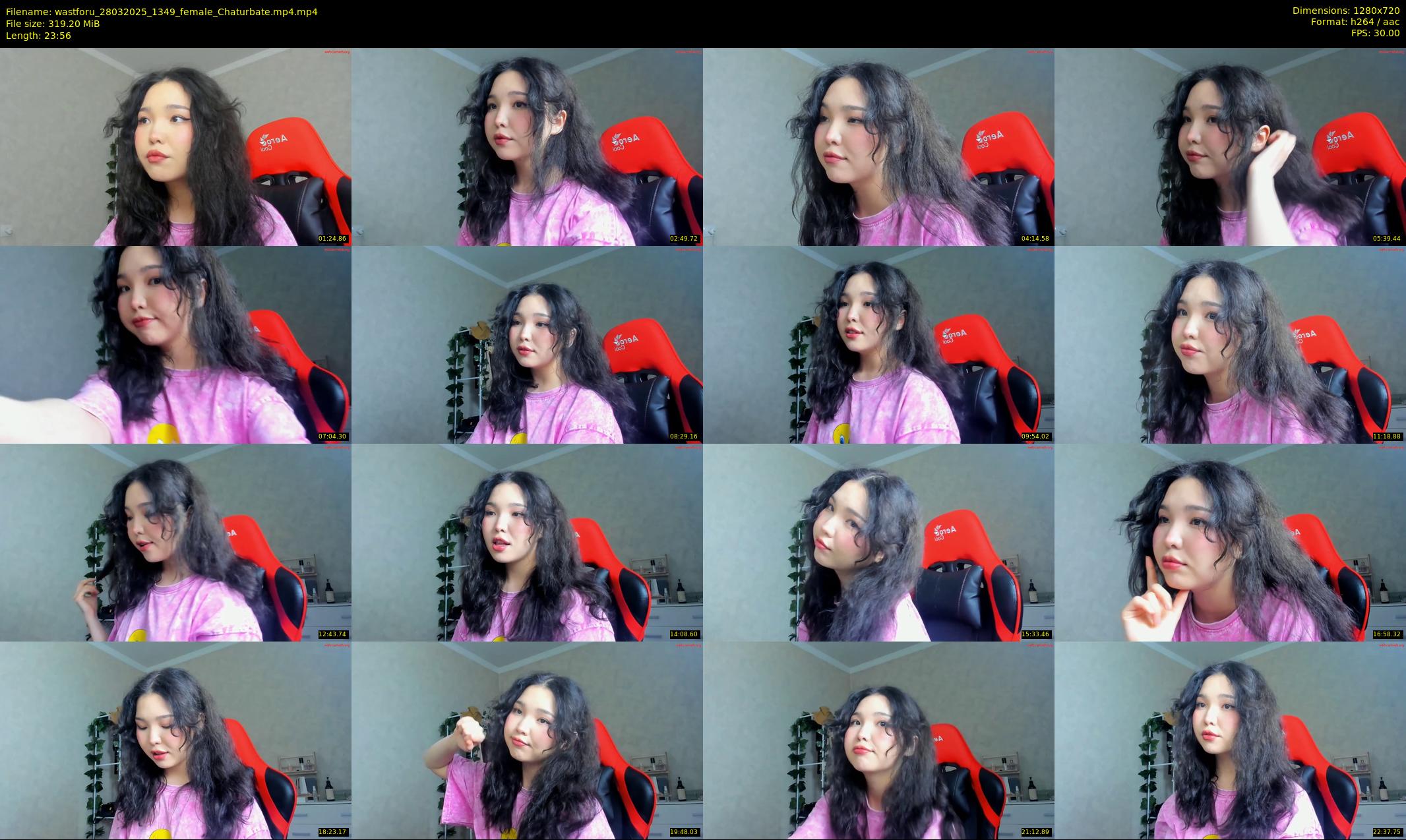 wastforu — 24 minute Chaturbate female cam show recording, 720p, Mar 28, 2025