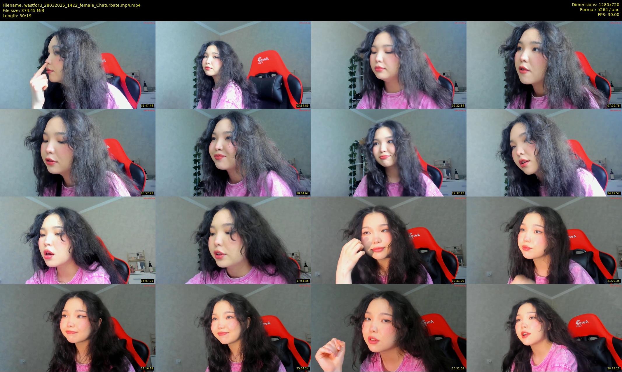 wastforu — 31 minute Chaturbate female cam show recording, 720p, Mar 28, 2025