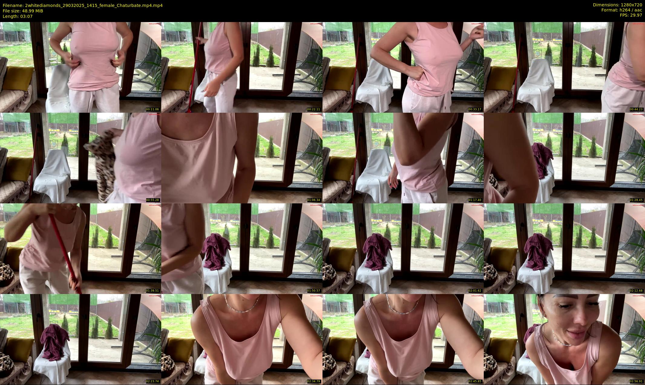 2whitediamonds — 4 minute Chaturbate couple cam show recording, 720p, Mar 29, 2025