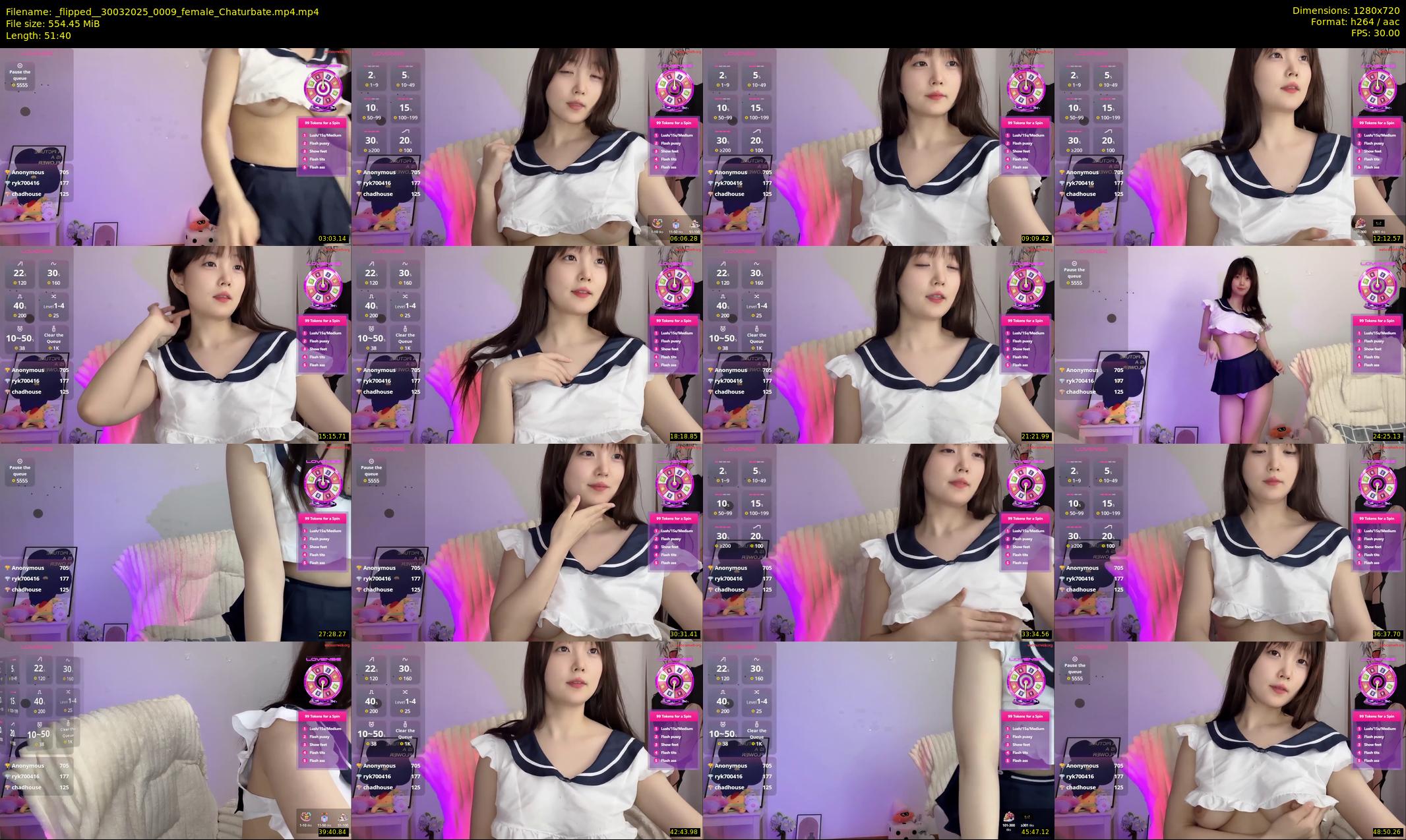 _flipped_ — 52 minute Chaturbate female cam show recording, 720p, Mar 30, 2025