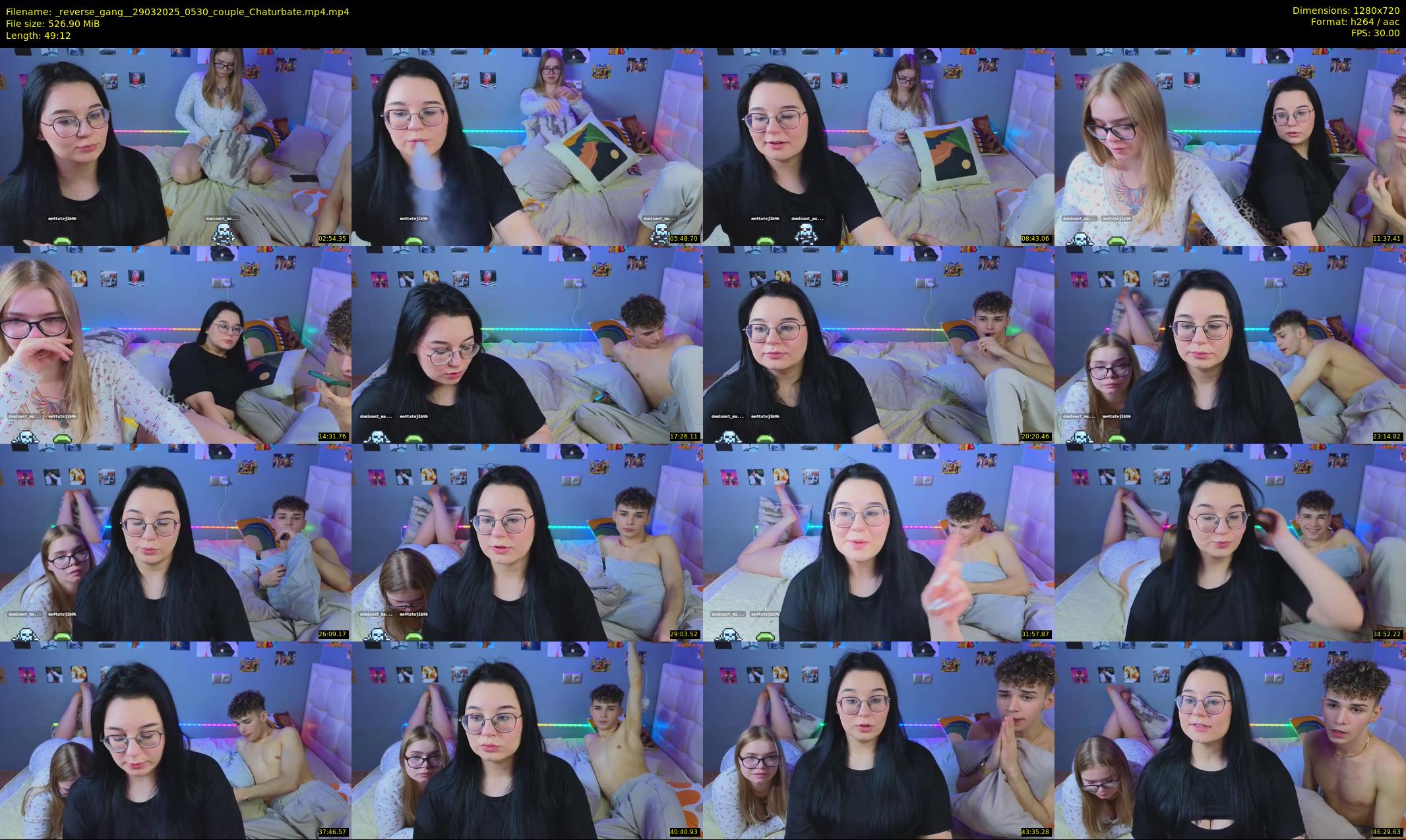 _reverse_gang_ — 50 minute Chaturbate couple cam show recording, 720p, Mar 29, 2025